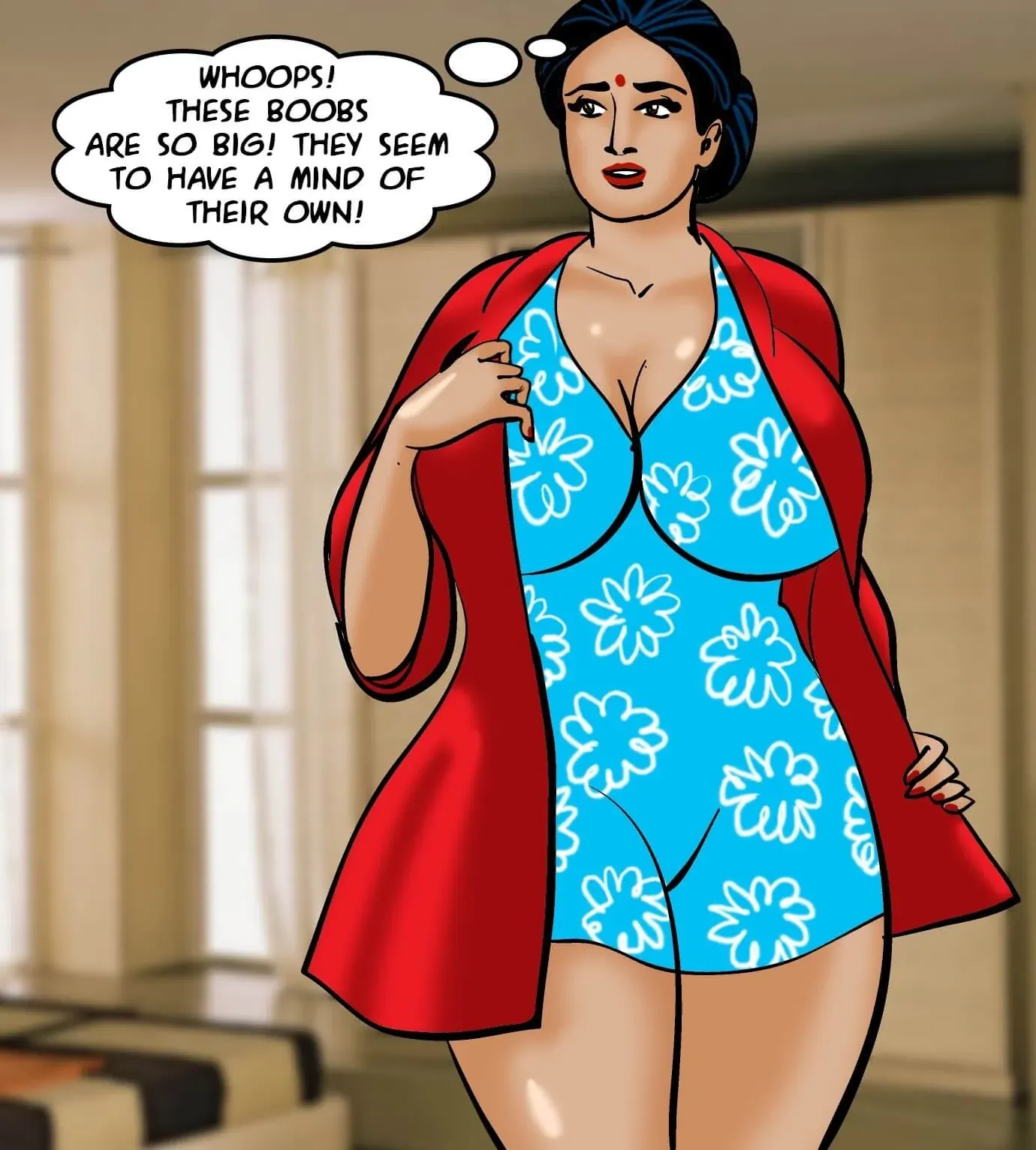 Velamma All Episodes Comics - 66 . Velamma - Episode 66 - Heart To Hard On - Page 8