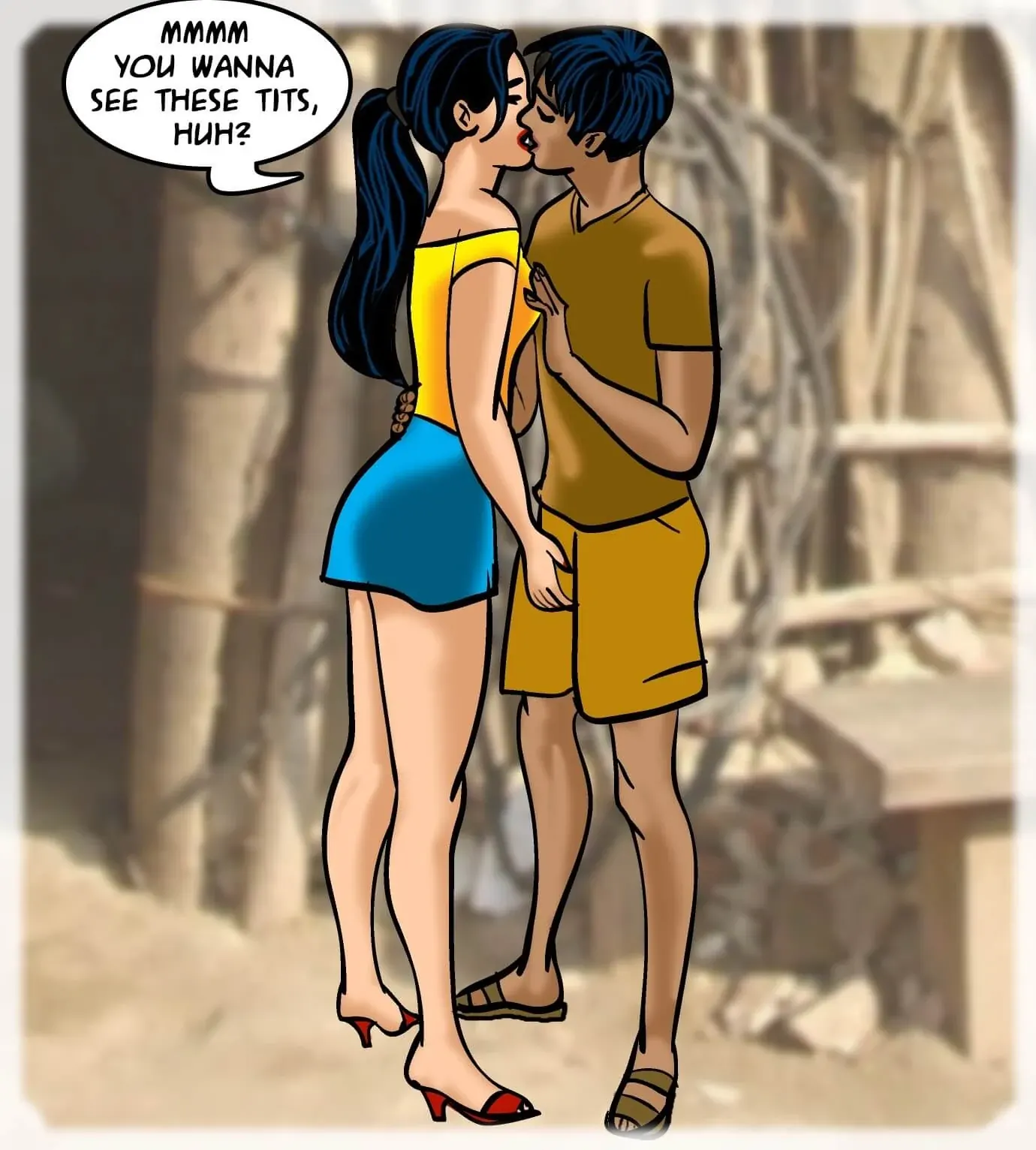 Velamma All Episodes Comics - 66 . Velamma - Episode 66 - Heart To Hard On - Page 24