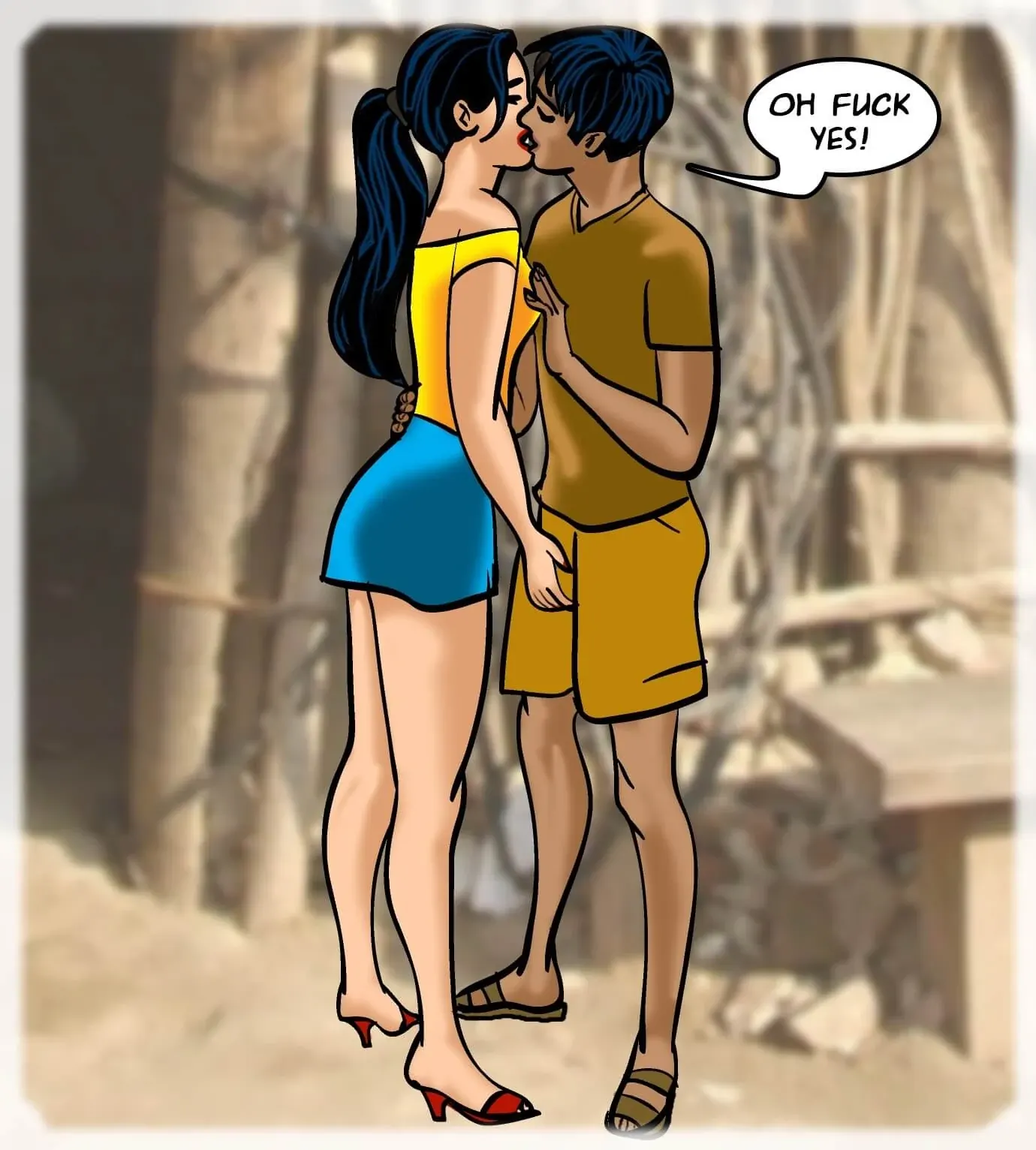 Velamma All Episodes Comics - 66 . Velamma - Episode 66 - Heart To Hard On - Page 25