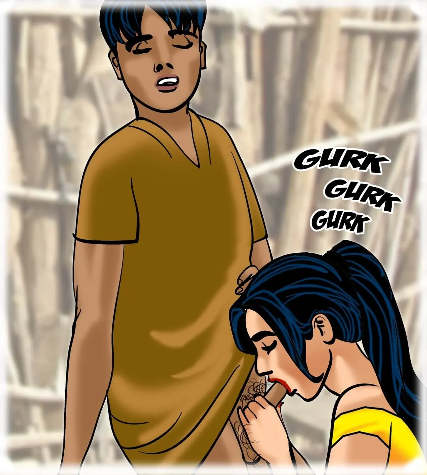 Velamma All Episodes Comics - 66 . Velamma - Episode 66 - Heart To Hard On - Page 34