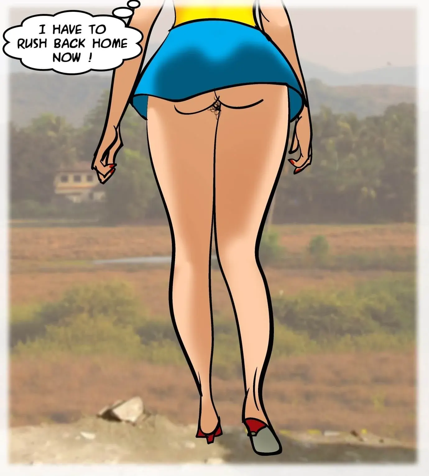 Velamma All Episodes Comics - 66 . Velamma - Episode 66 - Heart To Hard On - Page 48