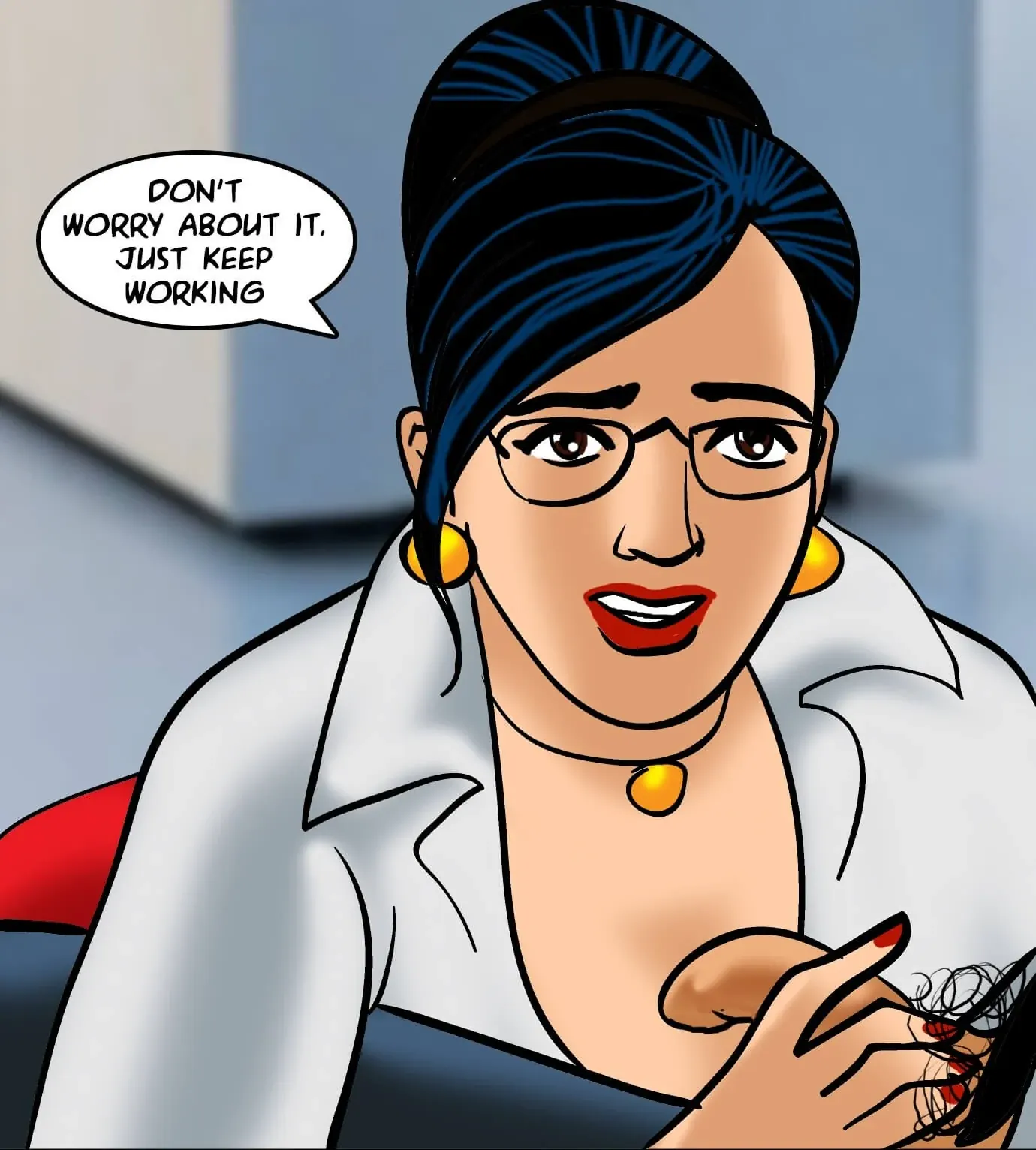 Velamma All Episodes Comics - 66 . Velamma - Episode 66 - Heart To Hard On - Page 73
