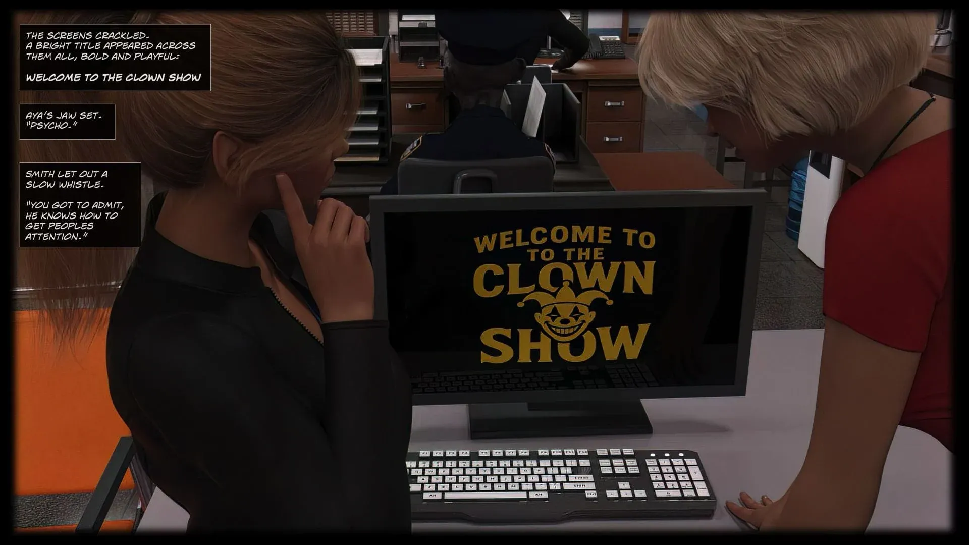 Cops VS Clowns [Sexy3DComics] - 1 . Cops VS Clowns - Chapter 1 - Page 8