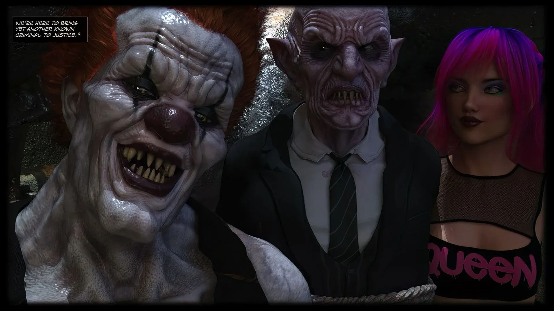 Cops VS Clowns [Sexy3DComics] - 1 . Cops VS Clowns - Chapter 1 - Page 11