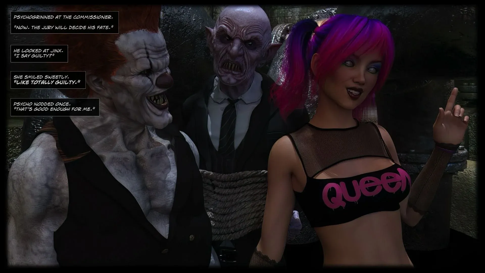 Cops VS Clowns [Sexy3DComics] - 1 . Cops VS Clowns - Chapter 1 - Page 16
