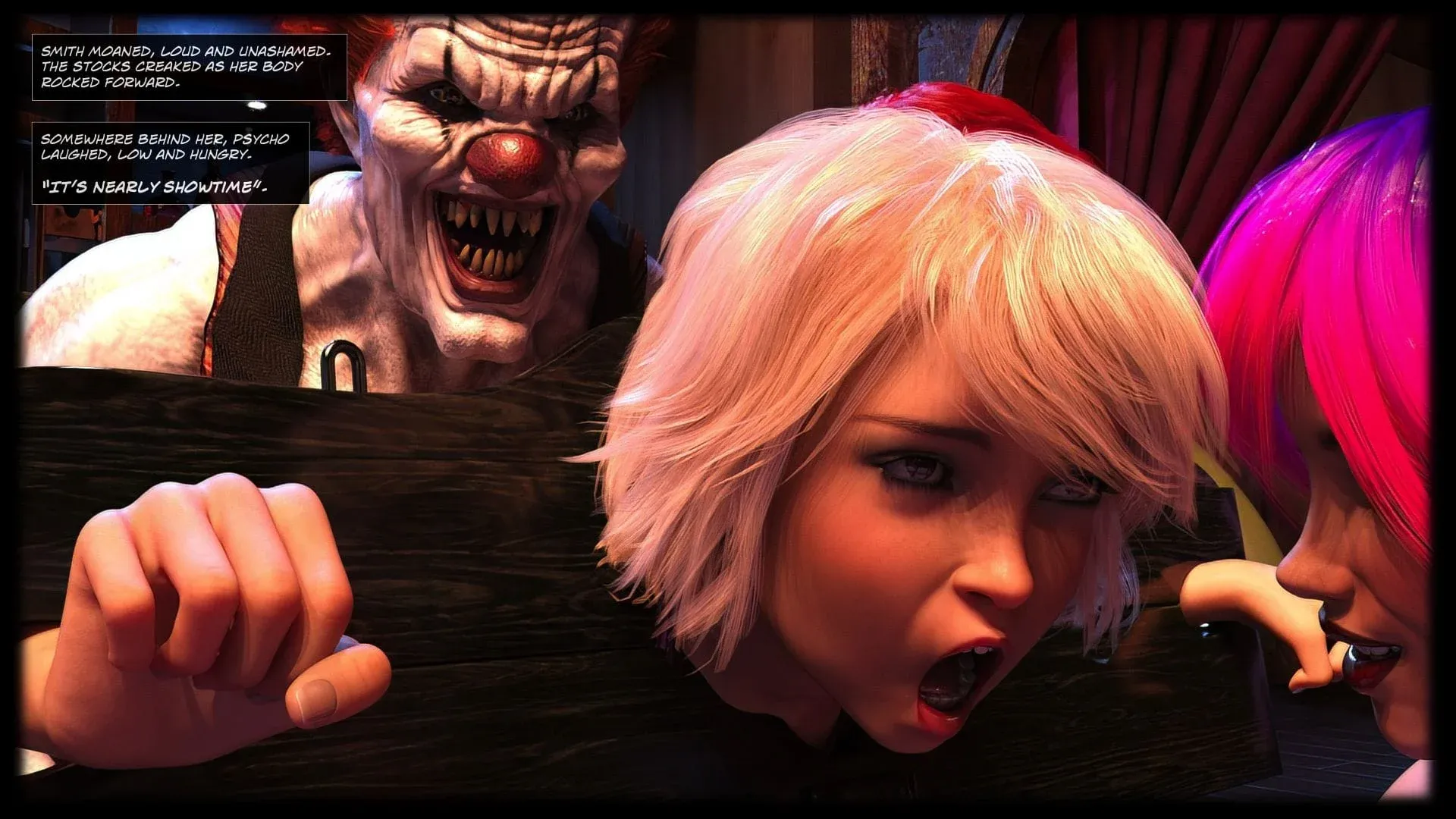 Cops VS Clowns [Sexy3DComics] - 1 . Cops VS Clowns - Chapter 1 - Page 88