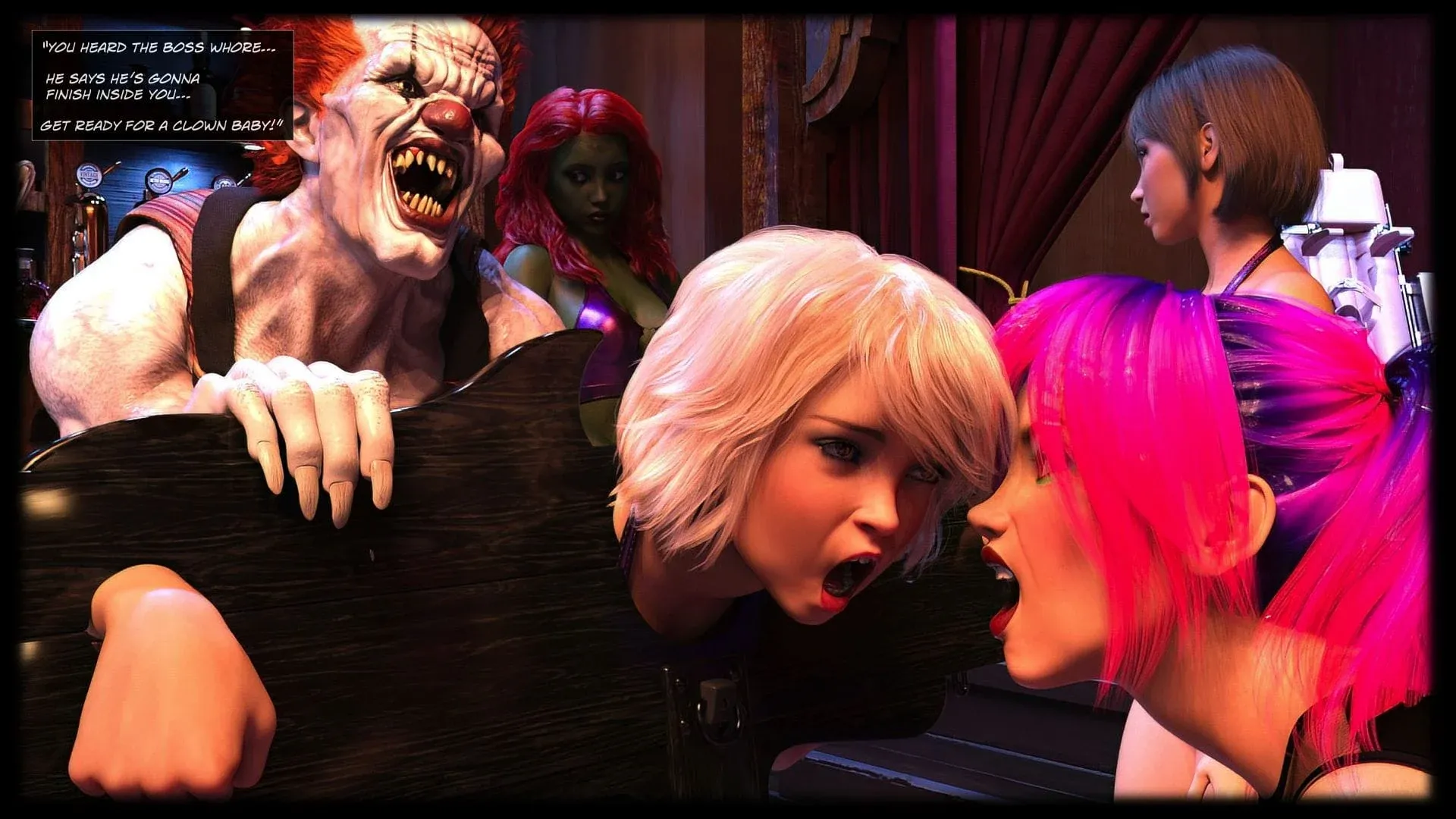 Cops VS Clowns [Sexy3DComics] - 1 . Cops VS Clowns - Chapter 1 - Page 95