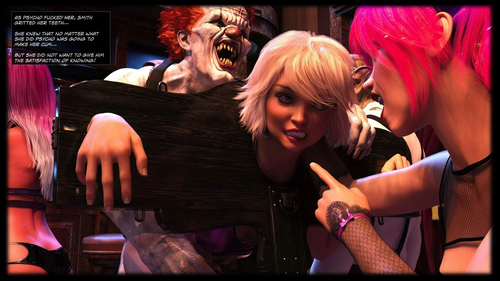 Cops VS Clowns [Sexy3DComics] - 1 . Cops VS Clowns - Chapter 1 - Page 100