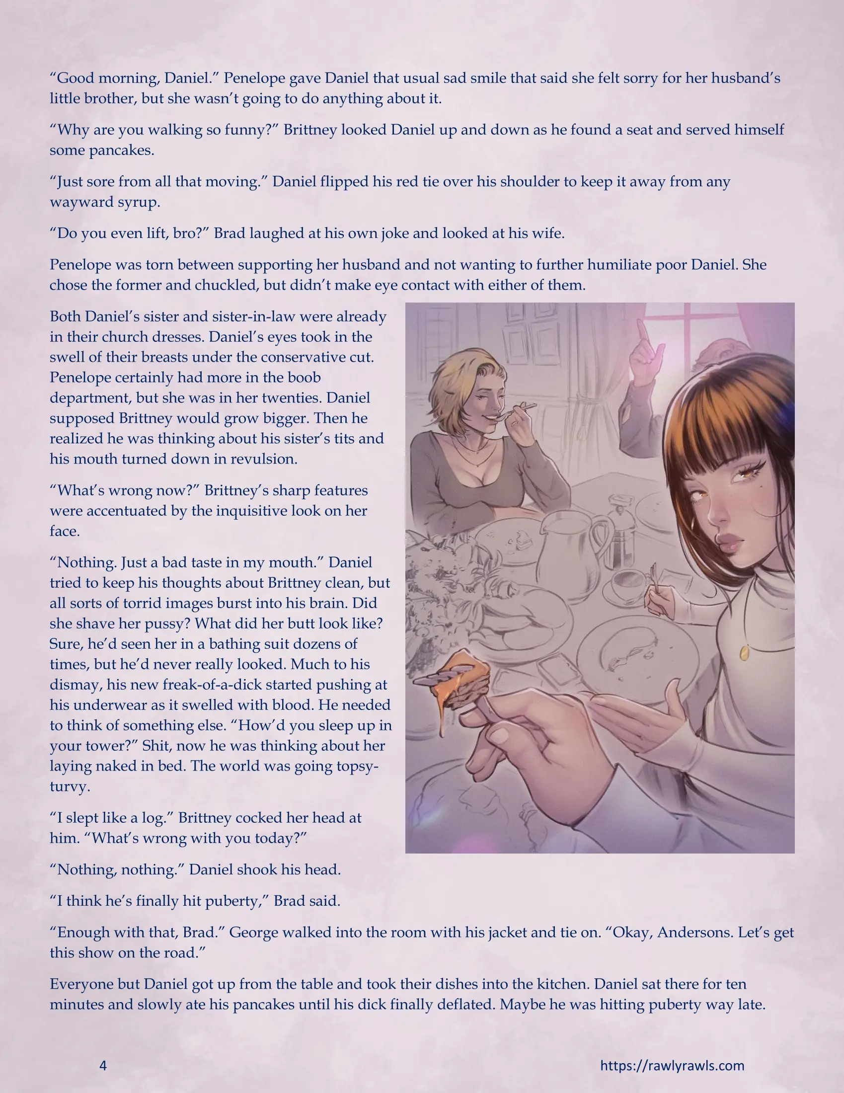 The Haunting Of Palmer Mansion [RawlyRawls] - 1.2 . The Haunting Of Palmer Mansion - Chapter 1 Part 2 [TenderMindd ] - Page 4