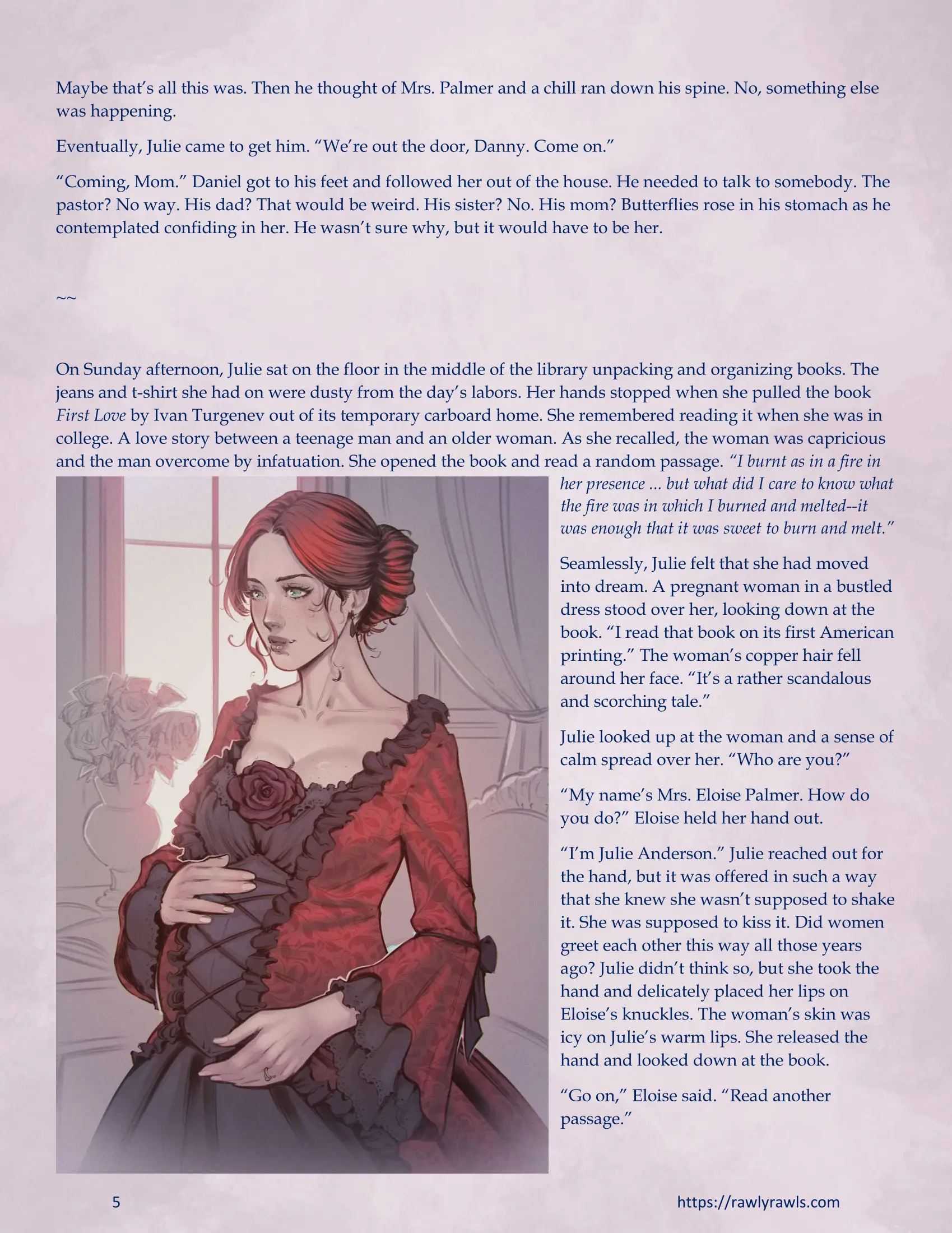 The Haunting Of Palmer Mansion [RawlyRawls] - 1.2 . The Haunting Of Palmer Mansion - Chapter 1 Part 2 [TenderMindd ] - Page 5