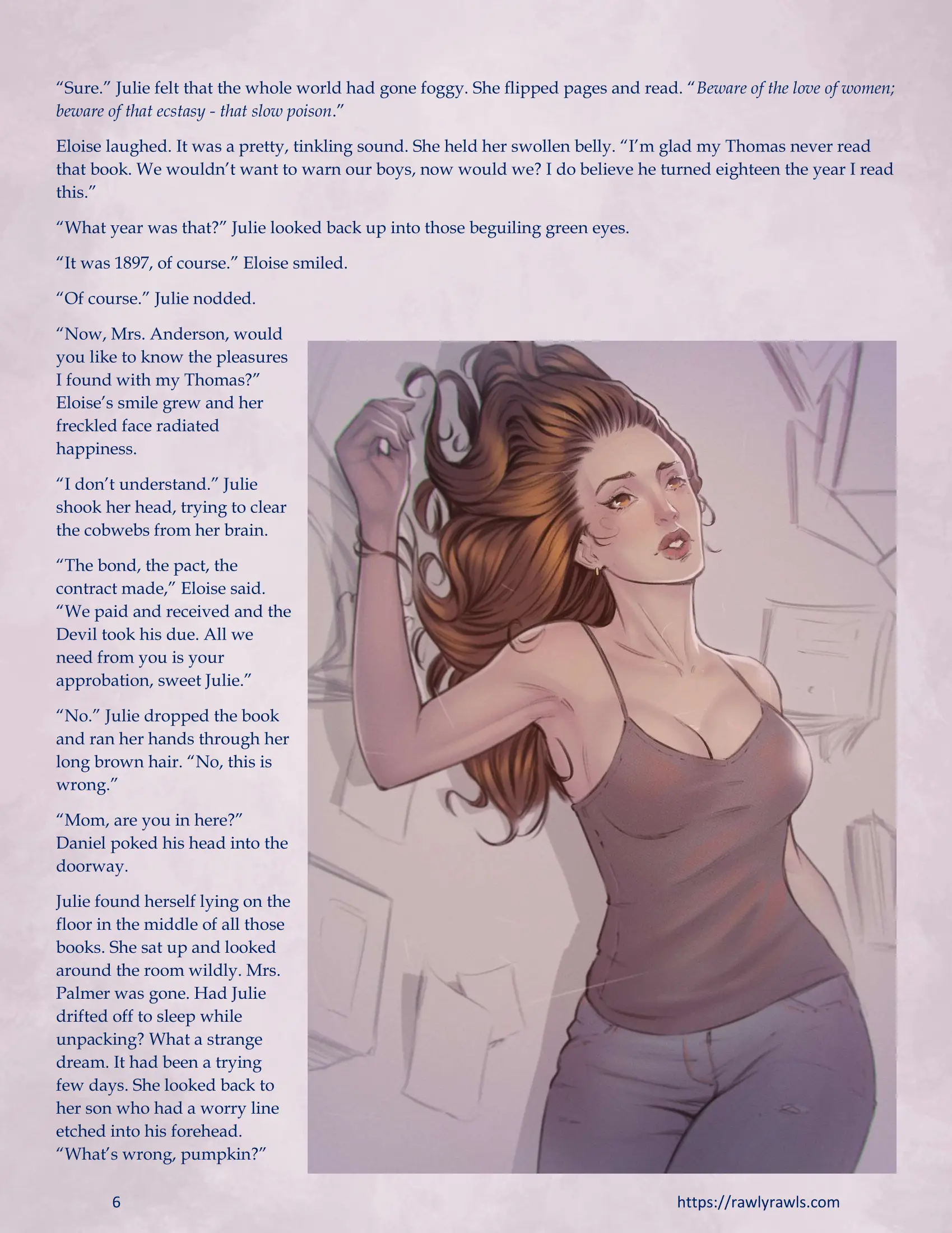The Haunting Of Palmer Mansion [RawlyRawls] - 1.2 . The Haunting Of Palmer Mansion - Chapter 1 Part 2 [TenderMindd ] - Page 6