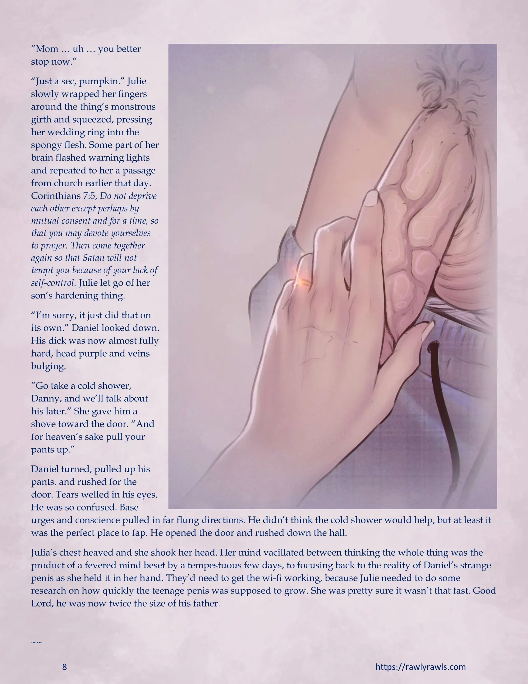 The Haunting Of Palmer Mansion [RawlyRawls] - 1.2 . The Haunting Of Palmer Mansion - Chapter 1 Part 2 [TenderMindd ] - Page 8