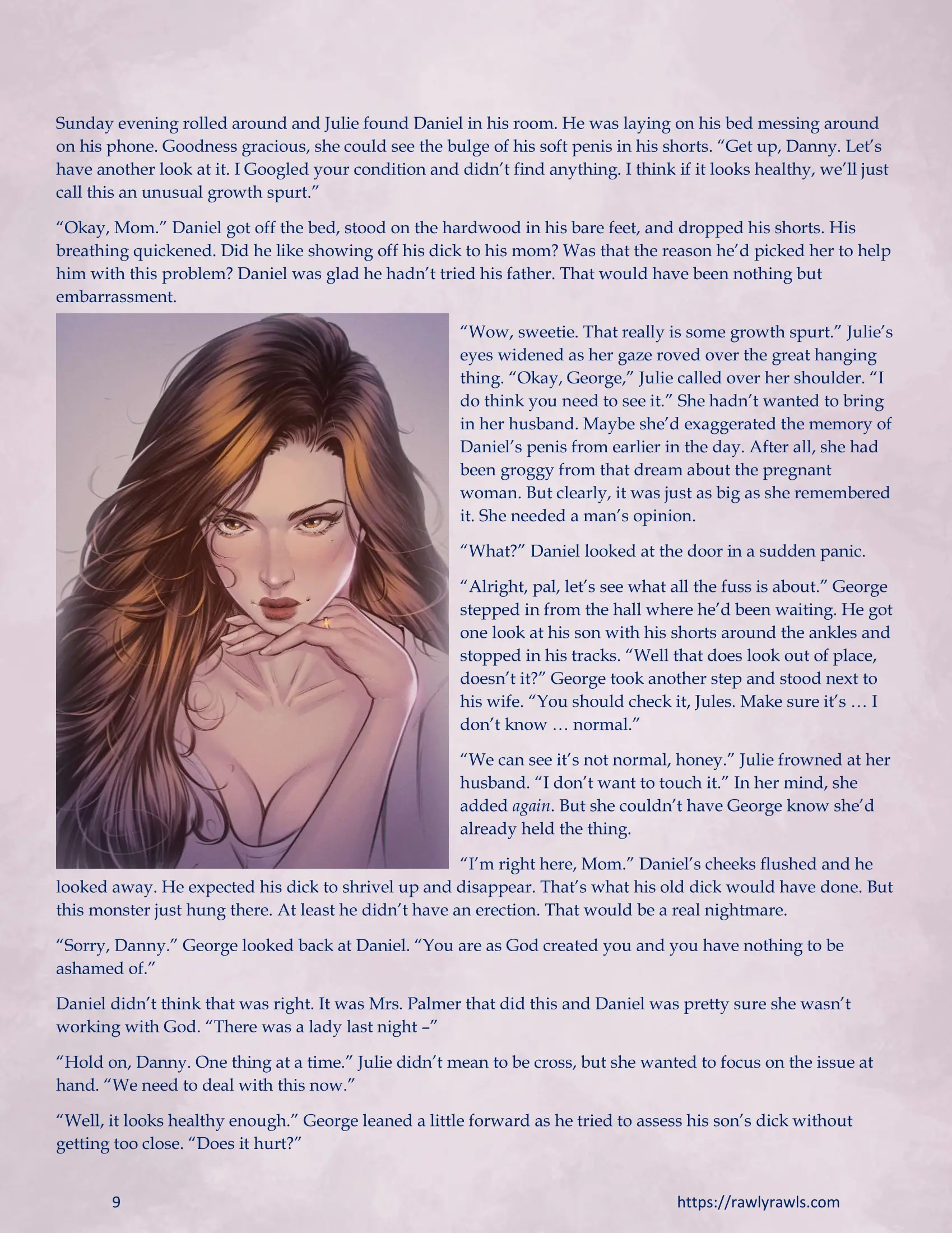 The Haunting Of Palmer Mansion [RawlyRawls] - 1.2 . The Haunting Of Palmer Mansion - Chapter 1 Part 2 [TenderMindd ] - Page 9
