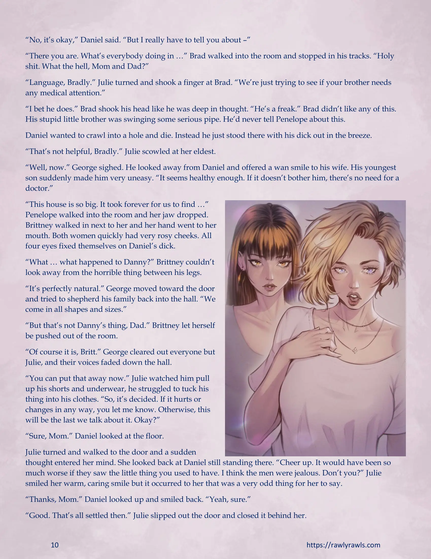 The Haunting Of Palmer Mansion [RawlyRawls] - 1.2 . The Haunting Of Palmer Mansion - Chapter 1 Part 2 [TenderMindd ] - Page 10
