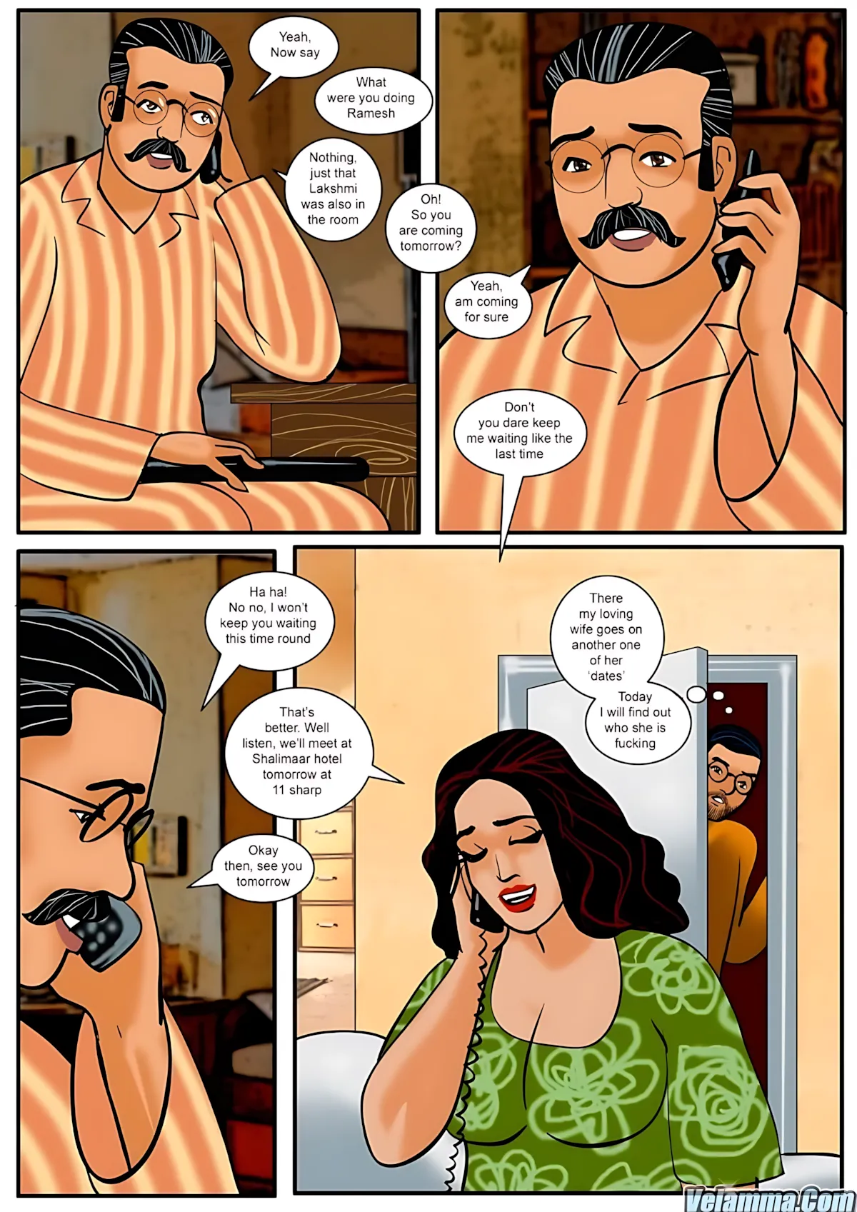 Velamma All Episodes Comics - 11 . Velamma - Episode 11 - The Affair - Page 3