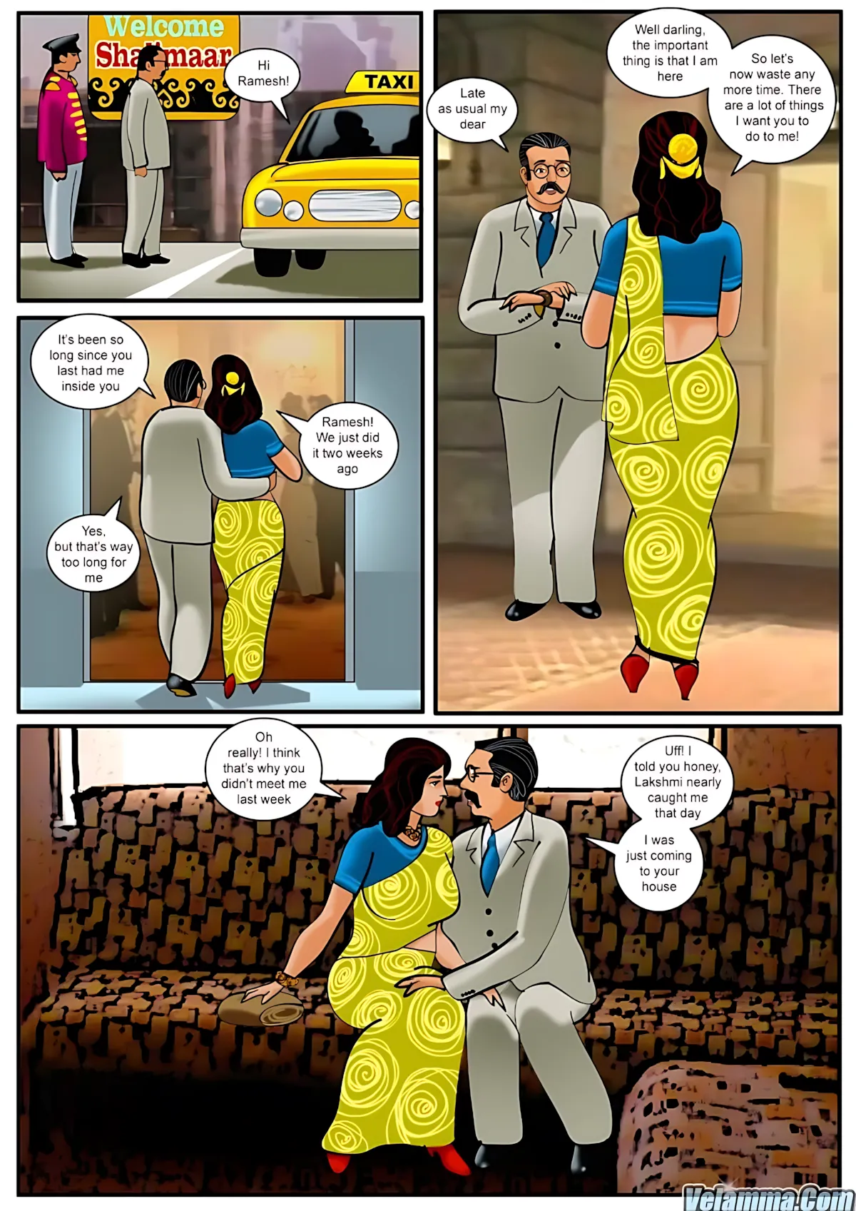 Velamma All Episodes Comics - 11 . Velamma - Episode 11 - The Affair - Page 5