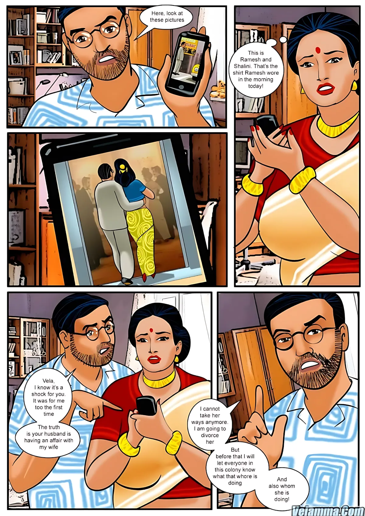 Velamma All Episodes Comics - 11 . Velamma - Episode 11 - The Affair - Page 13