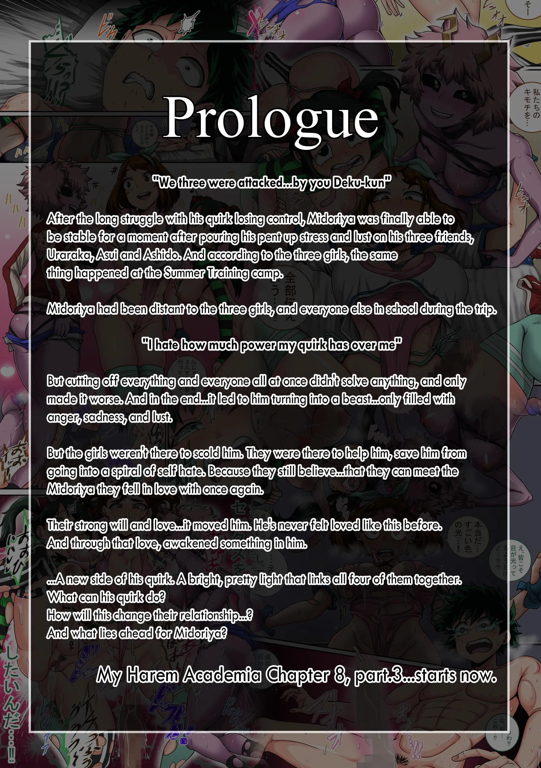 My Harem Academia (Boku No Hero Academia) - 8.3 . My Harem Academia - Breaking into a Broken Heart - Chapter 8 - Page 3