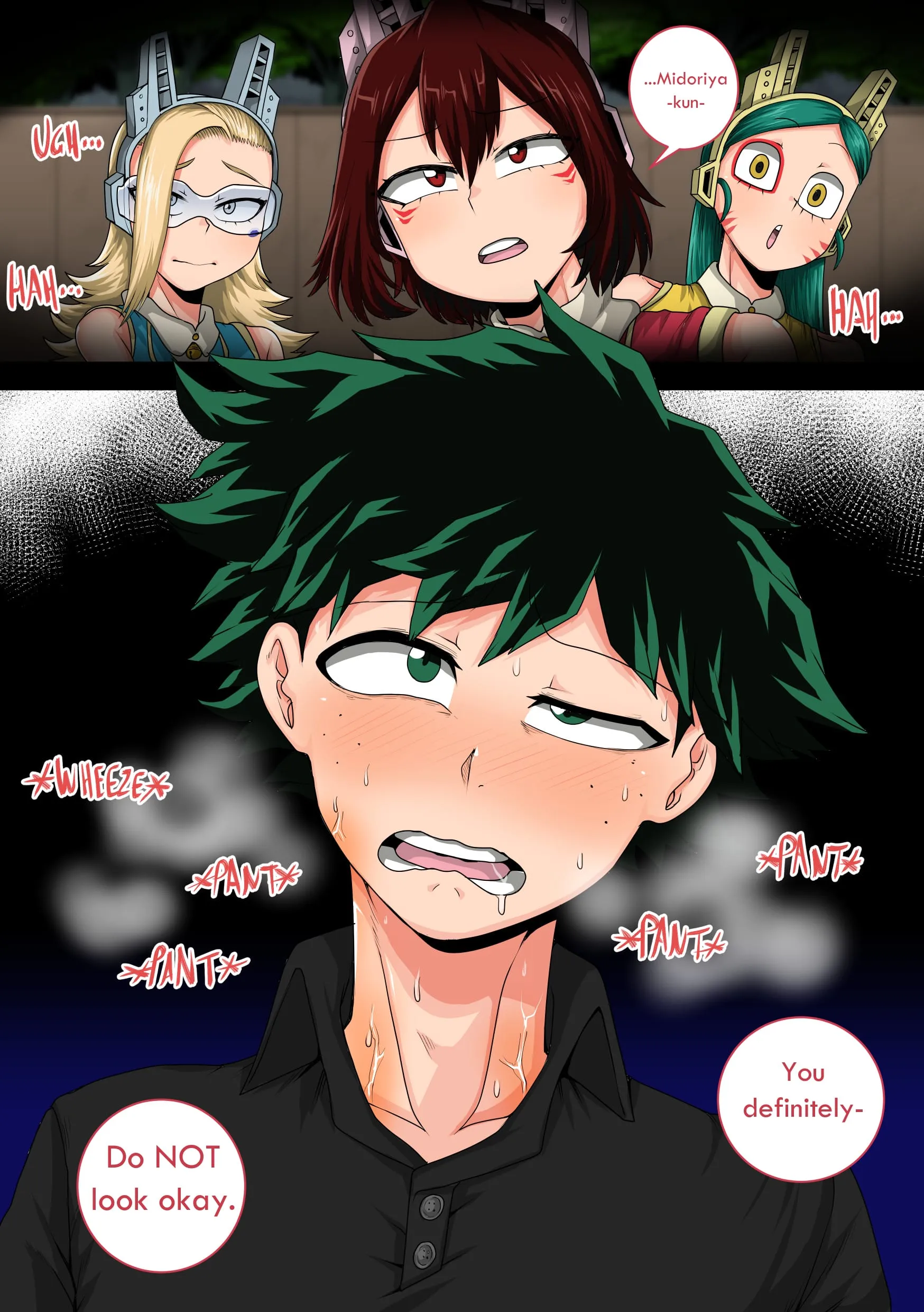 My Harem Academia (Boku No Hero Academia) - 8.3 . My Harem Academia - Breaking into a Broken Heart - Chapter 8 - Page 4