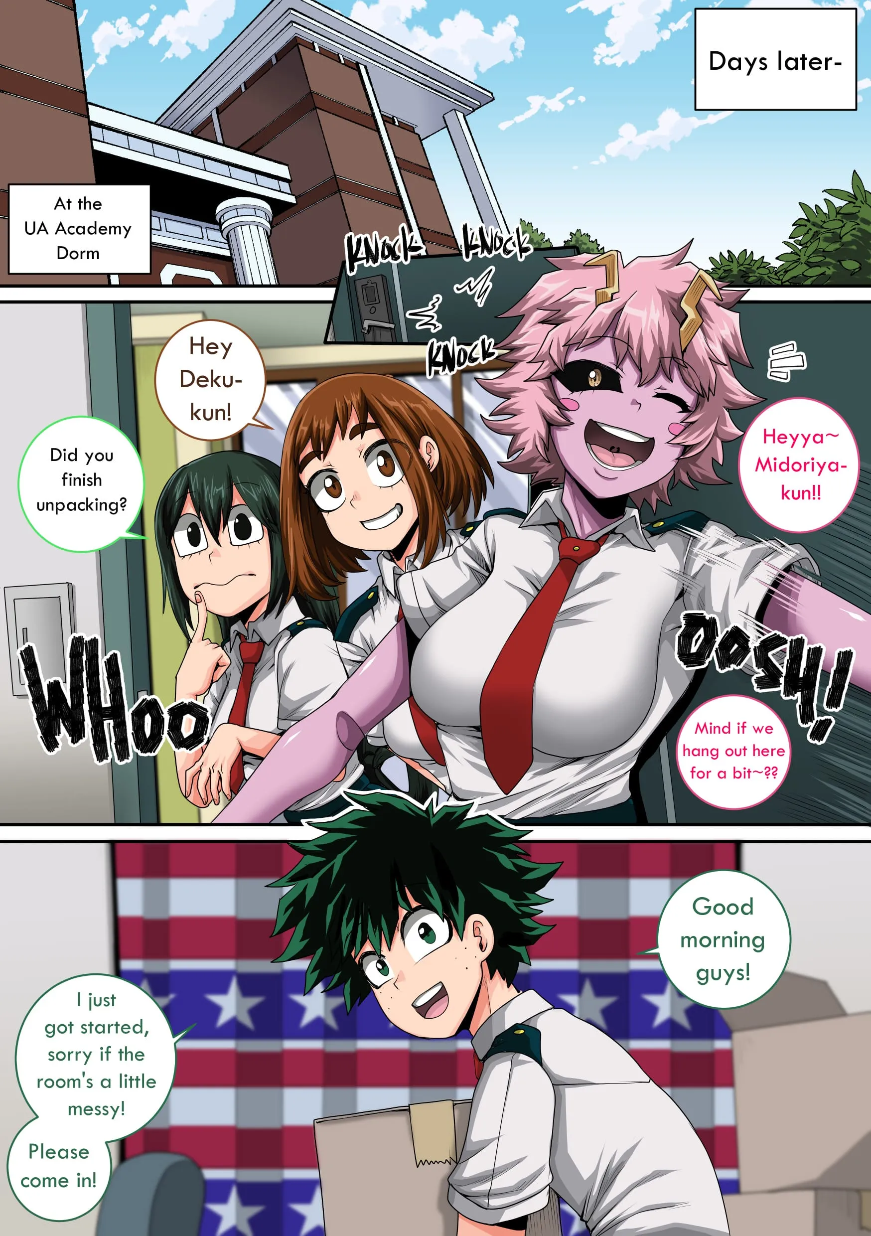 My Harem Academia (Boku No Hero Academia) - 8.3 . My Harem Academia - Breaking into a Broken Heart - Chapter 8 - Page 108