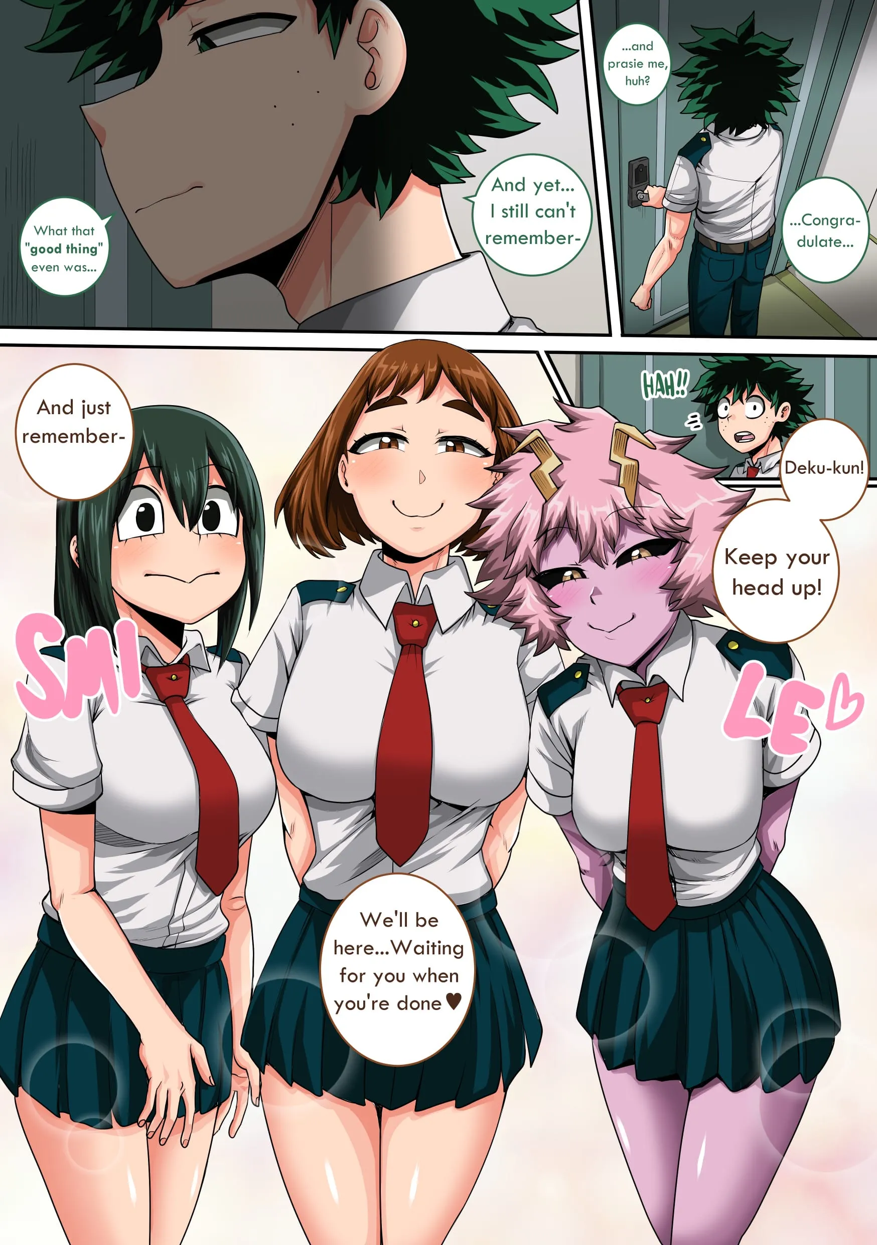 My Harem Academia (Boku No Hero Academia) - 8.3 . My Harem Academia - Breaking into a Broken Heart - Chapter 8 - Page 111