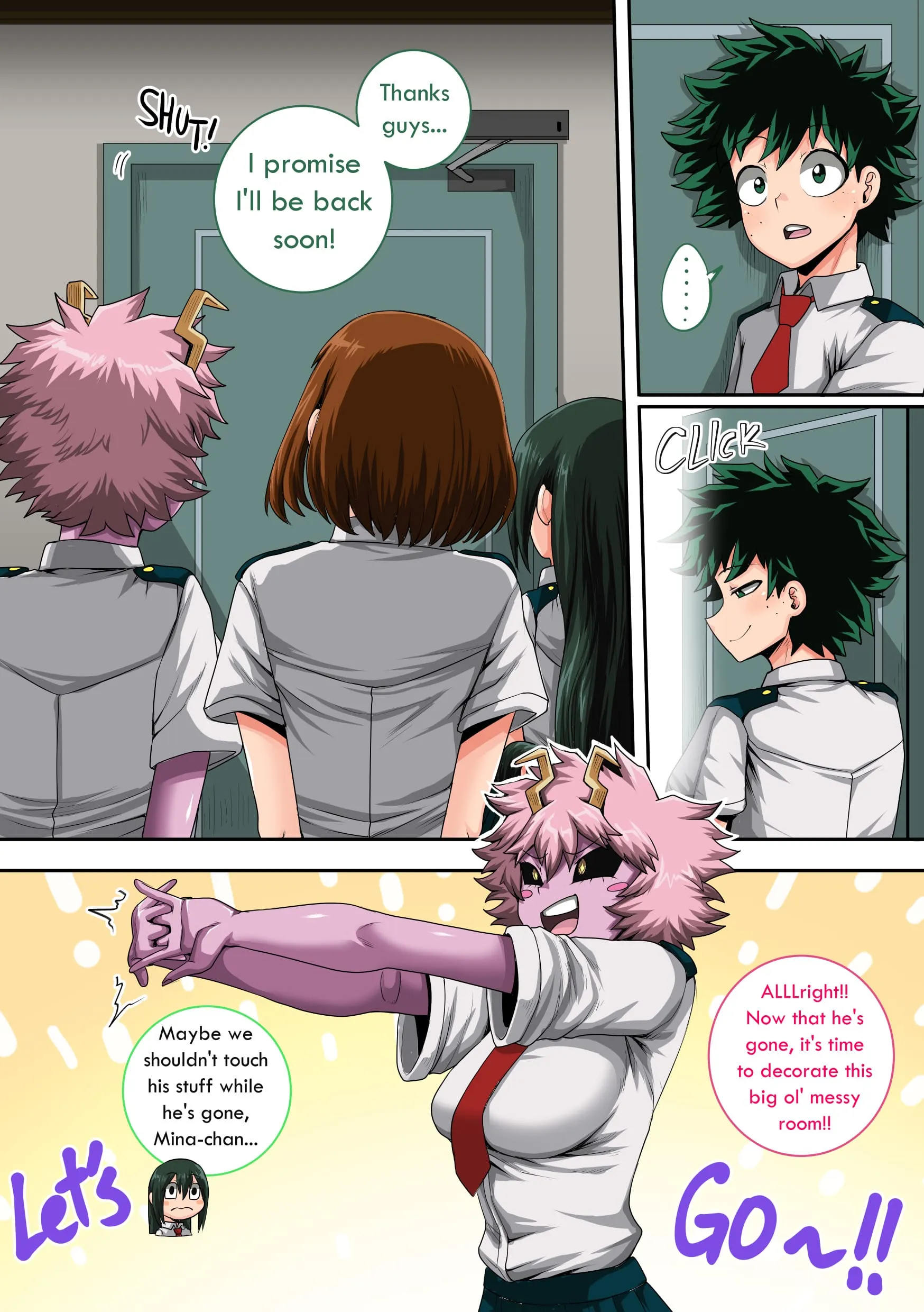 My Harem Academia (Boku No Hero Academia) - 8.3 . My Harem Academia - Breaking into a Broken Heart - Chapter 8 - Page 112