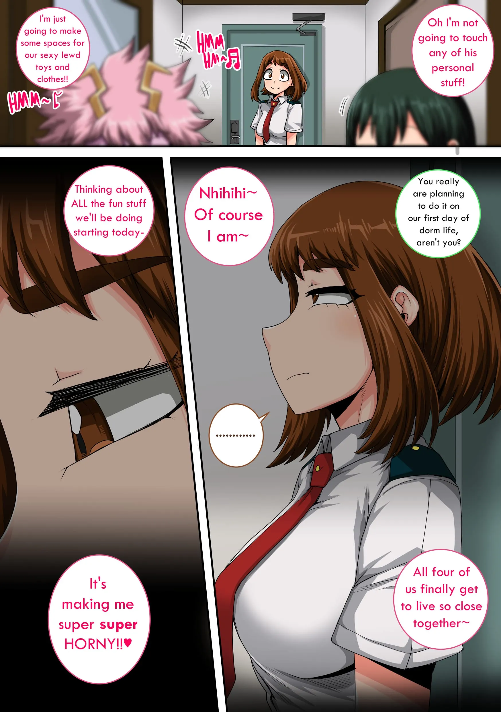 My Harem Academia (Boku No Hero Academia) - 8.3 . My Harem Academia - Breaking into a Broken Heart - Chapter 8 - Page 113