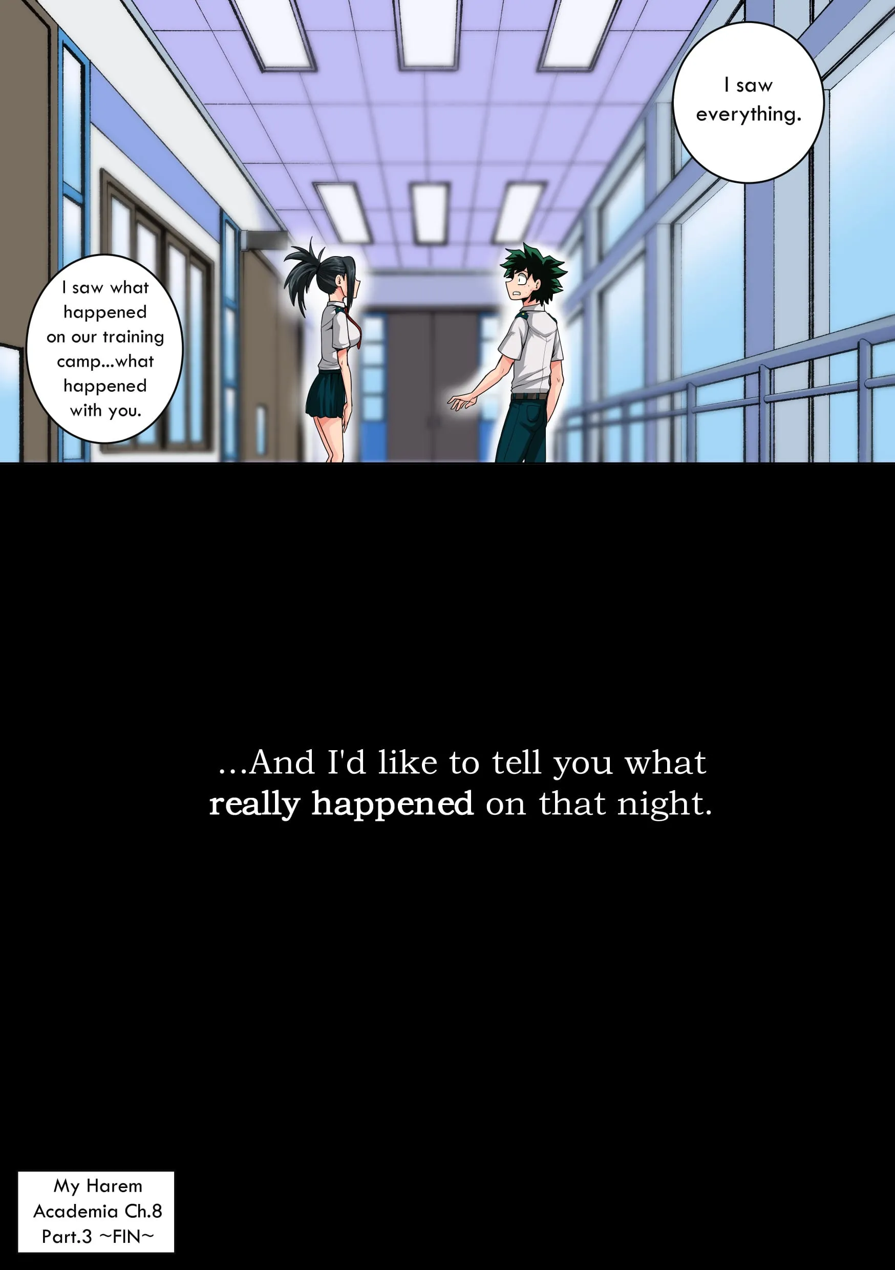 My Harem Academia (Boku No Hero Academia) - 8.3 . My Harem Academia - Breaking into a Broken Heart - Chapter 8 - Page 123