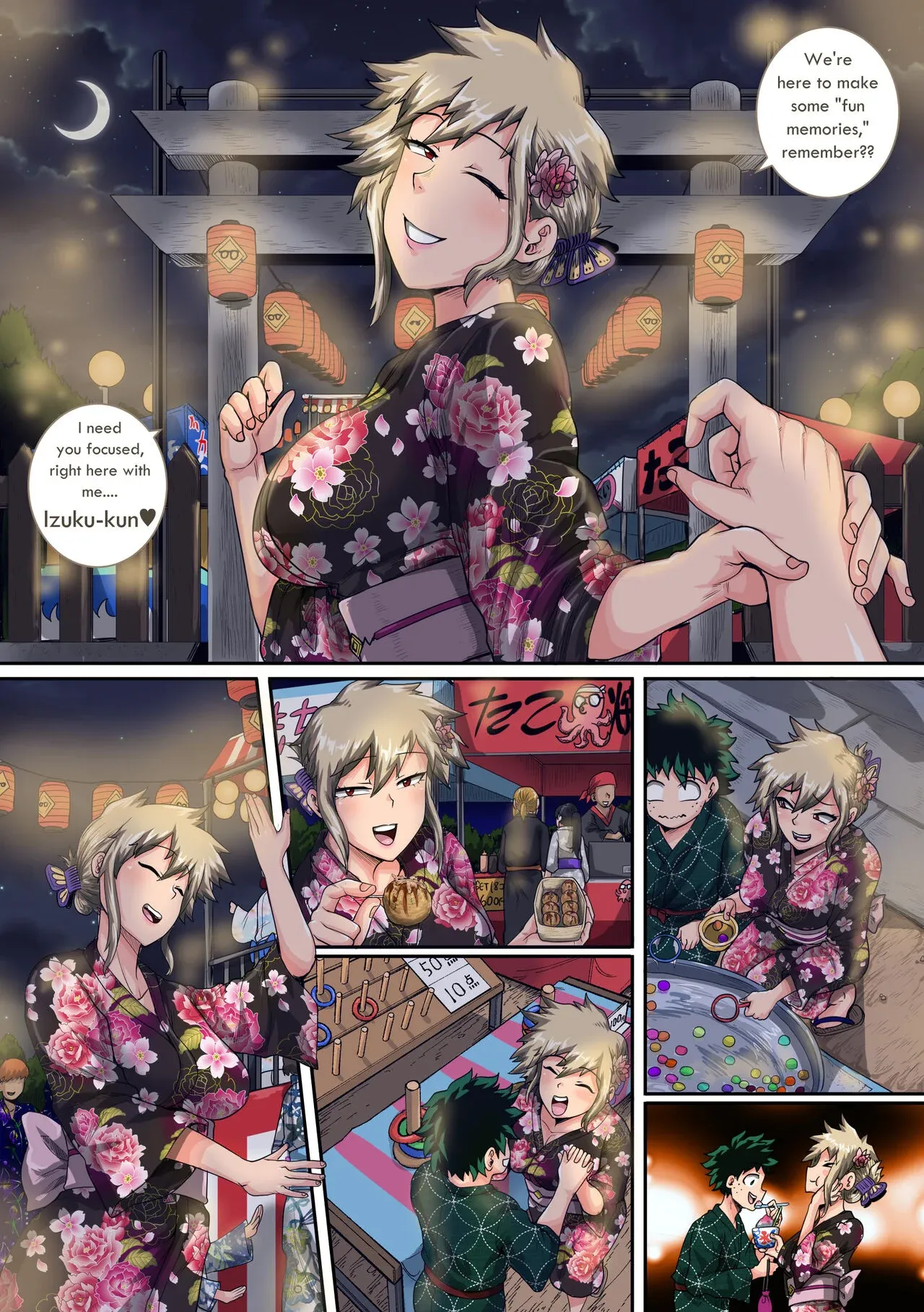 My Harem Academia (Boku No Hero Academia) - 7.4 . My Harem Academia - Bakugou Mama to no Natsuyasumi Second Part - Chapter 7 - Page 51