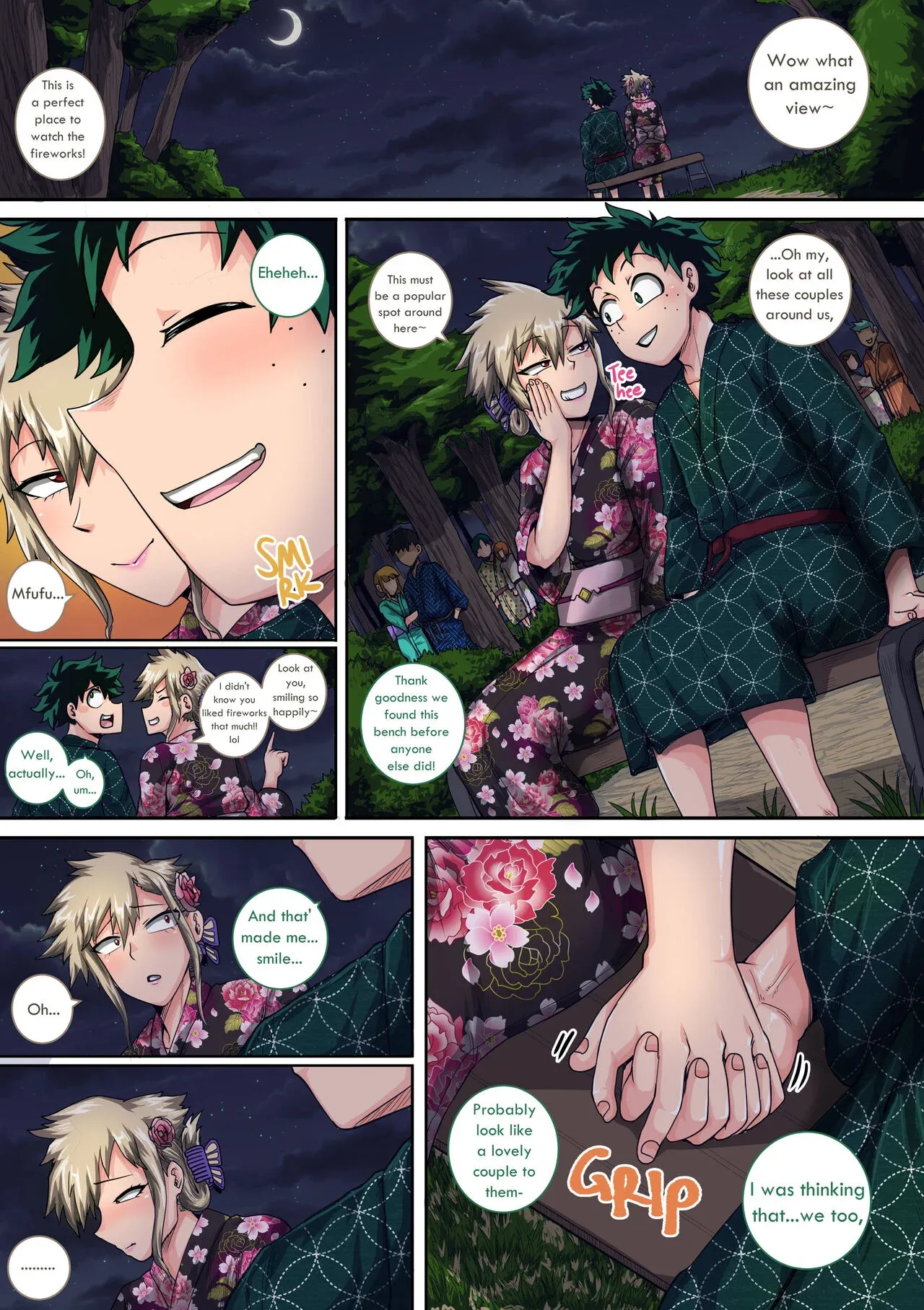My Harem Academia (Boku No Hero Academia) - 7.4 . My Harem Academia - Bakugou Mama to no Natsuyasumi Second Part - Chapter 7 - Page 52