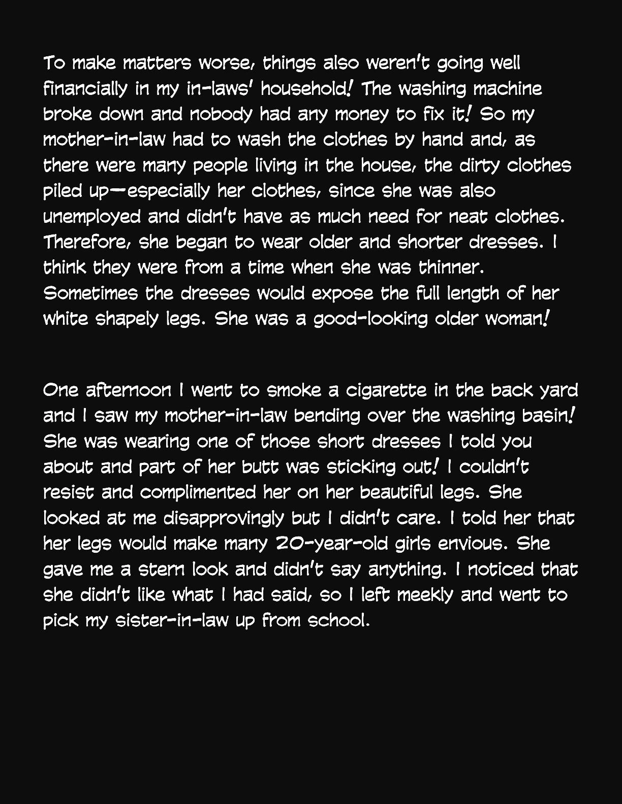 Animated Tales [WC | TF] - UNEMPLOYED, I MOVED IN WITH MY MOTHER-IN-LAW - Page 2