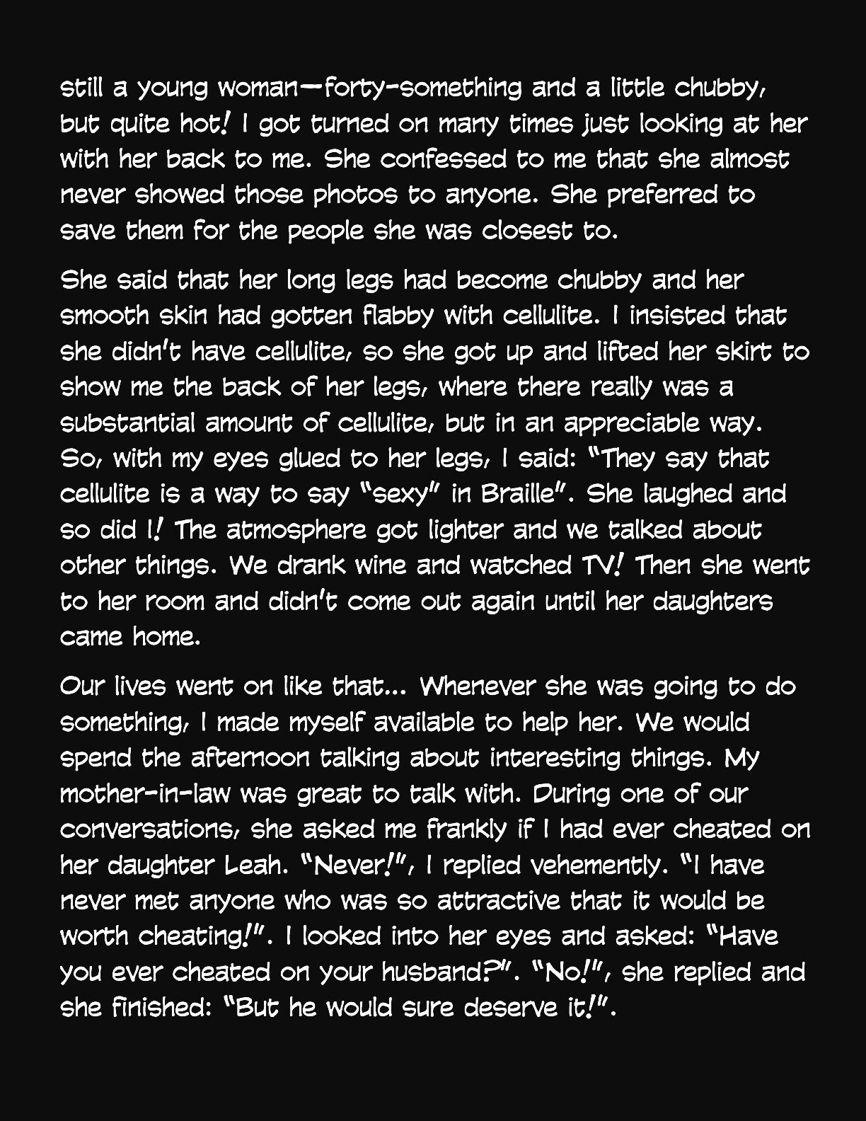 Animated Tales [WC | TF] - UNEMPLOYED, I MOVED IN WITH MY MOTHER-IN-LAW - Page 4