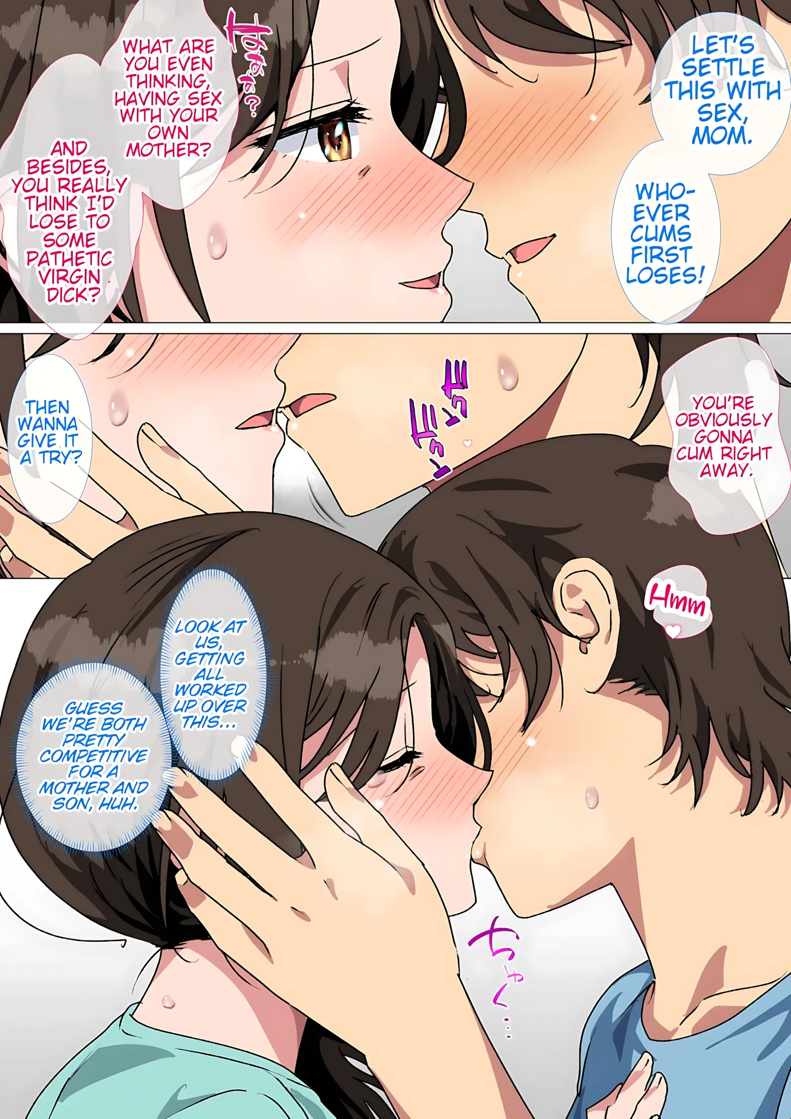 My mom started teasing me in a sexy way, - 1. My mom started teasing me in a sexy way, so I couldn't help but fight back. - Page 43