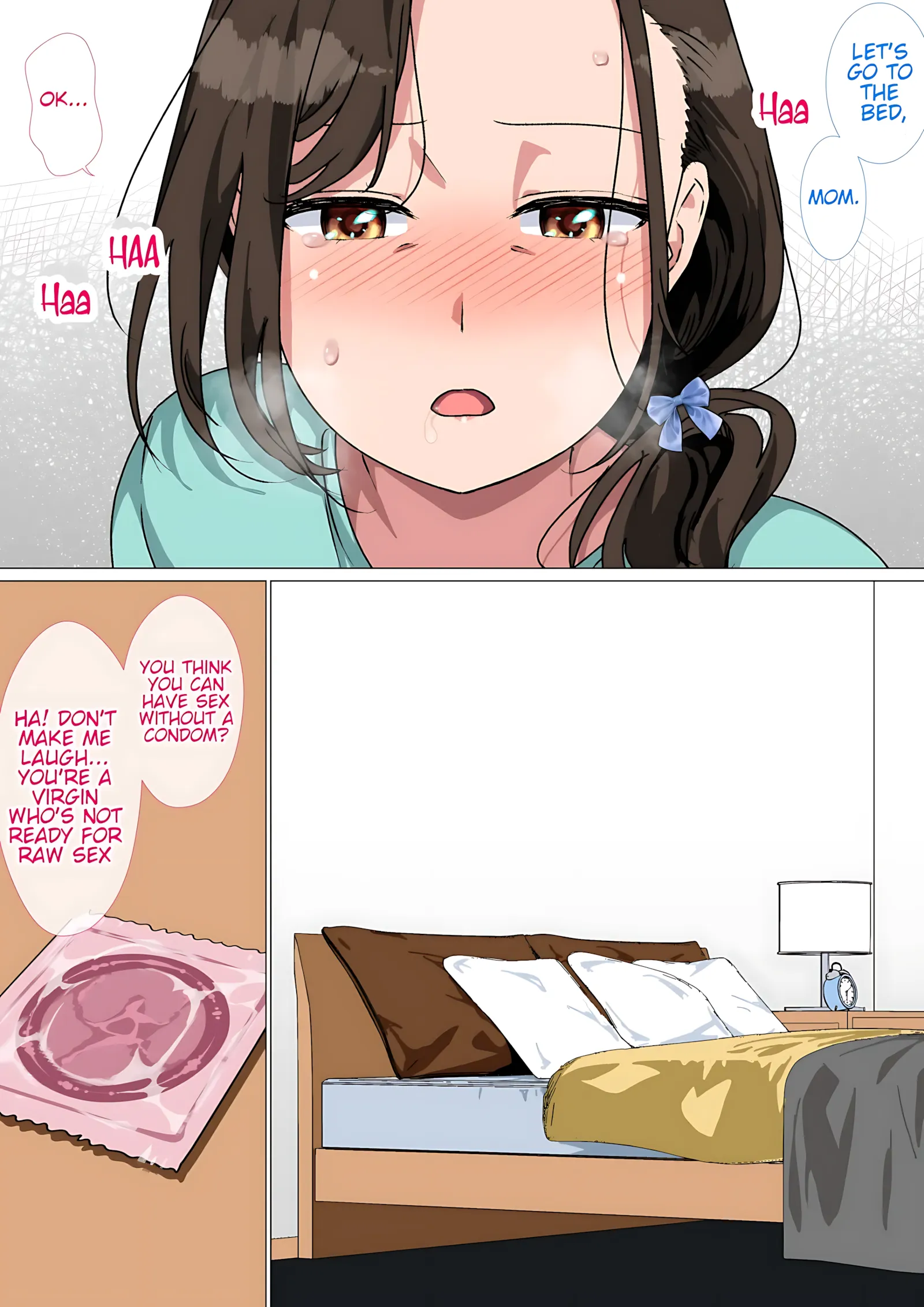 My mom started teasing me in a sexy way, - 1. My mom started teasing me in a sexy way, so I couldn't help but fight back. - Page 45