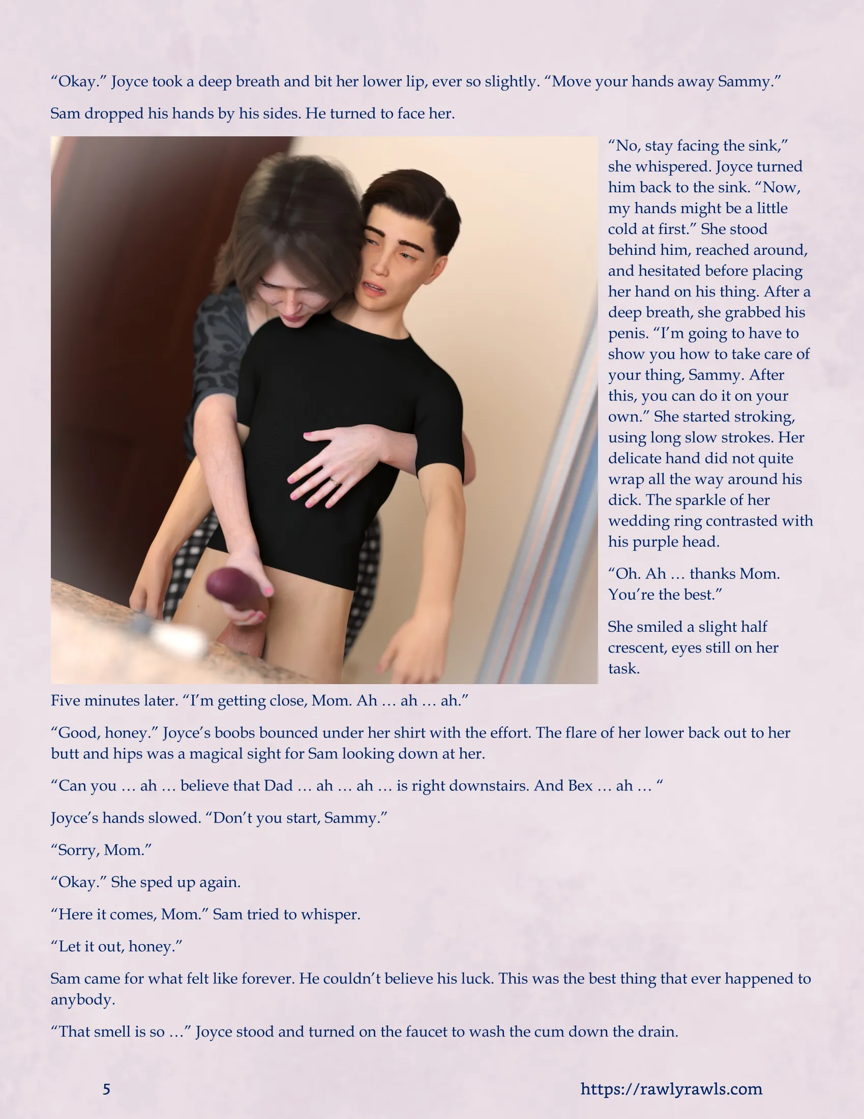The Dark Stone [Redoxa – Rawly Rawls] - 1.3 . The Dark Stone - Chapter Part 3 - Page 5