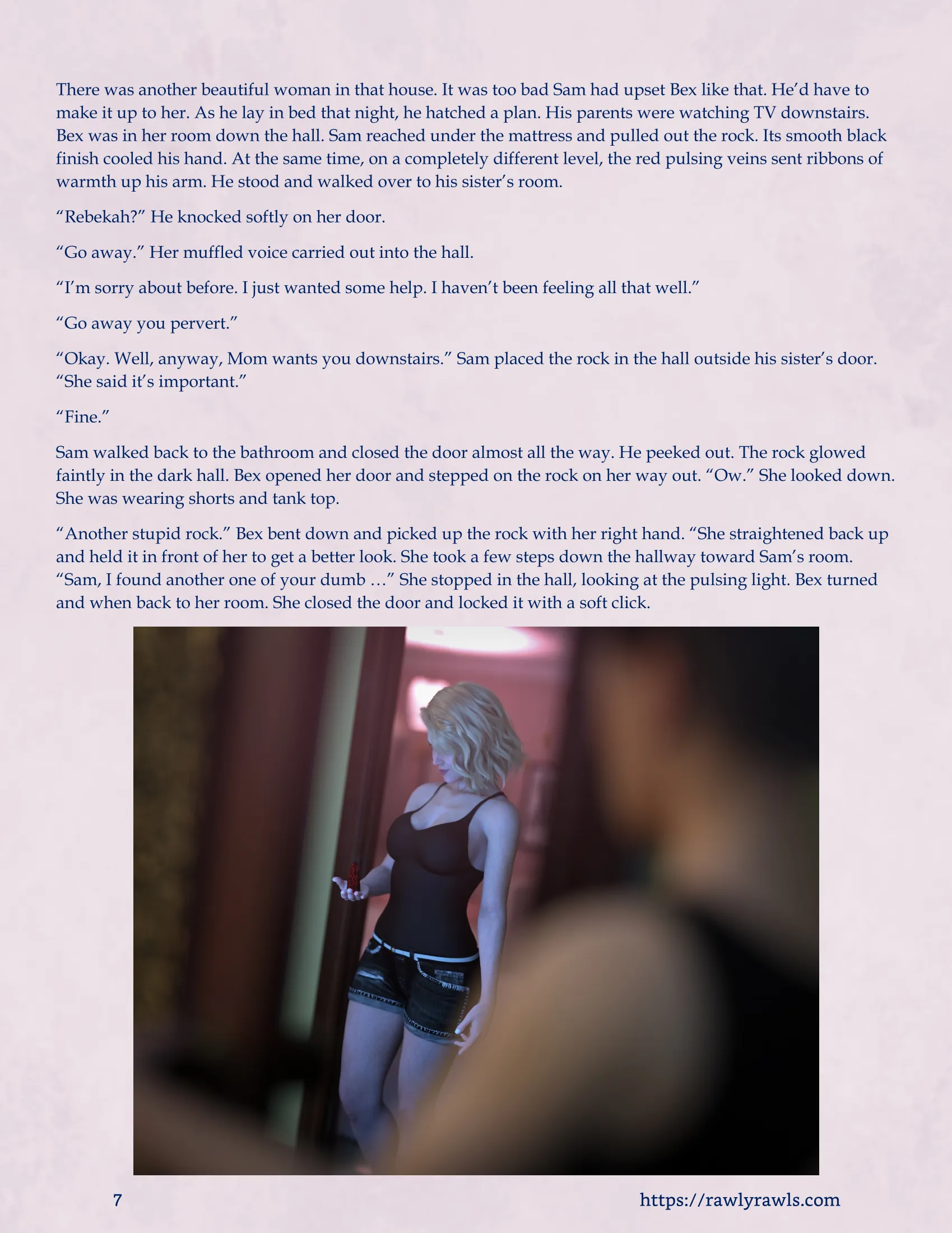 The Dark Stone [Redoxa – Rawly Rawls] - 1.3 . The Dark Stone - Chapter Part 3 - Page 7