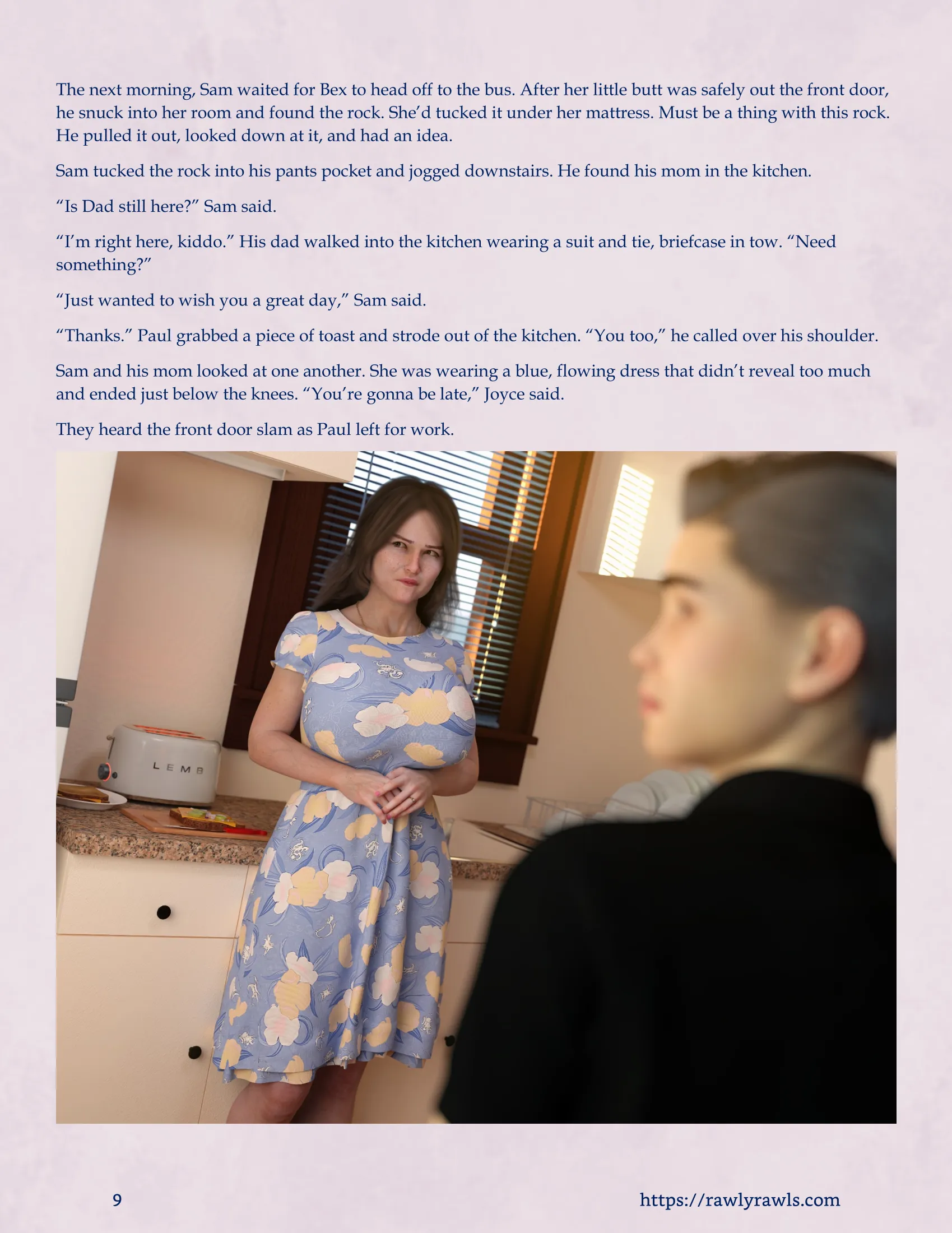 The Dark Stone [Redoxa – Rawly Rawls] - 1.3 . The Dark Stone - Chapter Part 3 - Page 9