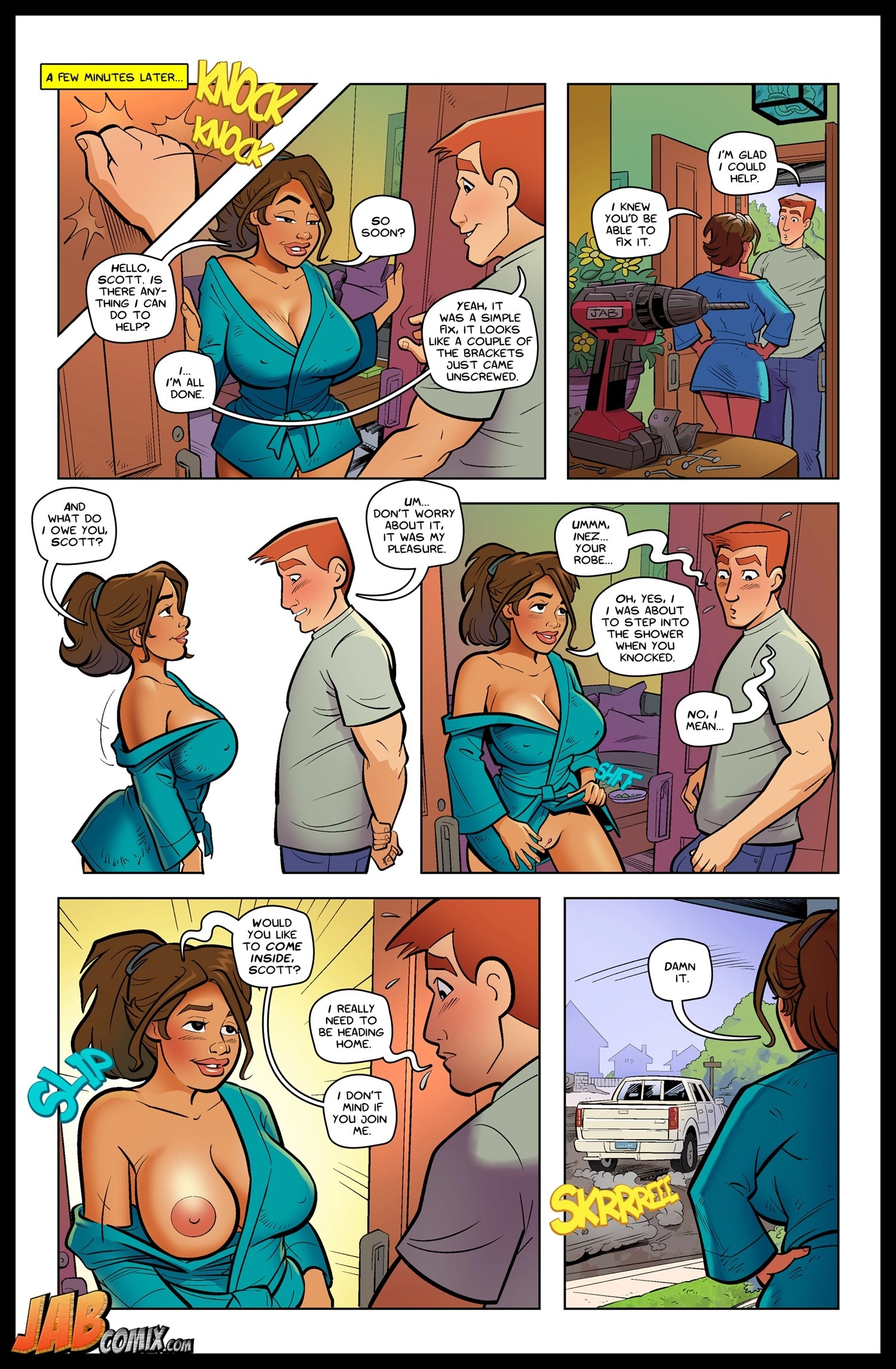 Watching My Step [JabComix] - Watching My Step 4 - Page 12