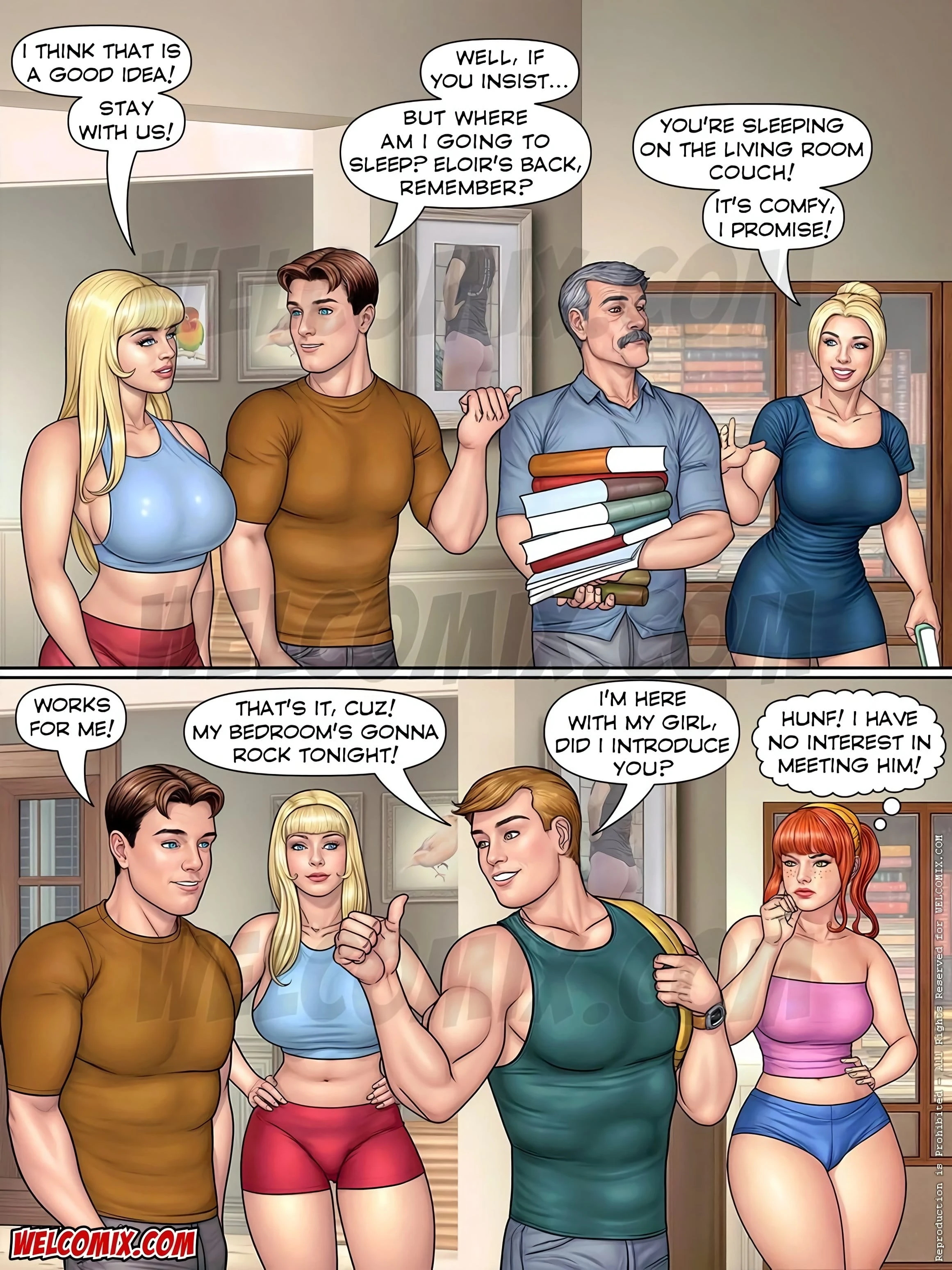 A Horny Hot Cousin - 10 . A Horny Hot Cousin - Chapter 10 [WC - TF] - Page 3
