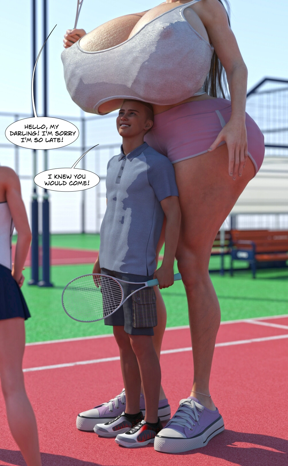 The Tennis Match [GiantPoser] - The Tennis Match - Page 7