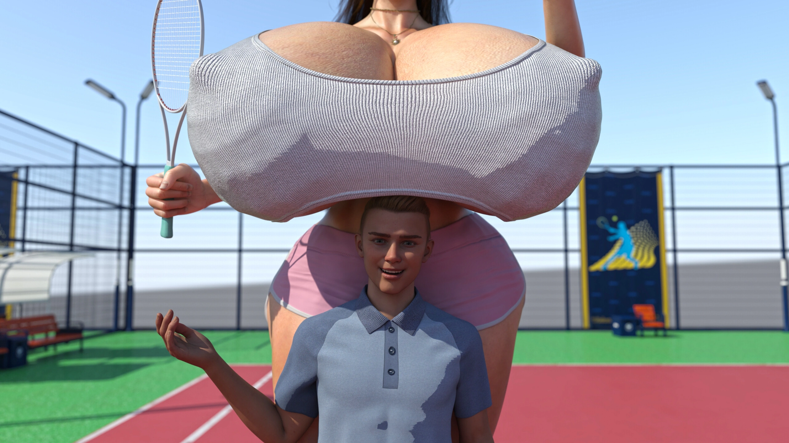The Tennis Match [GiantPoser] - The Tennis Match - Page 9