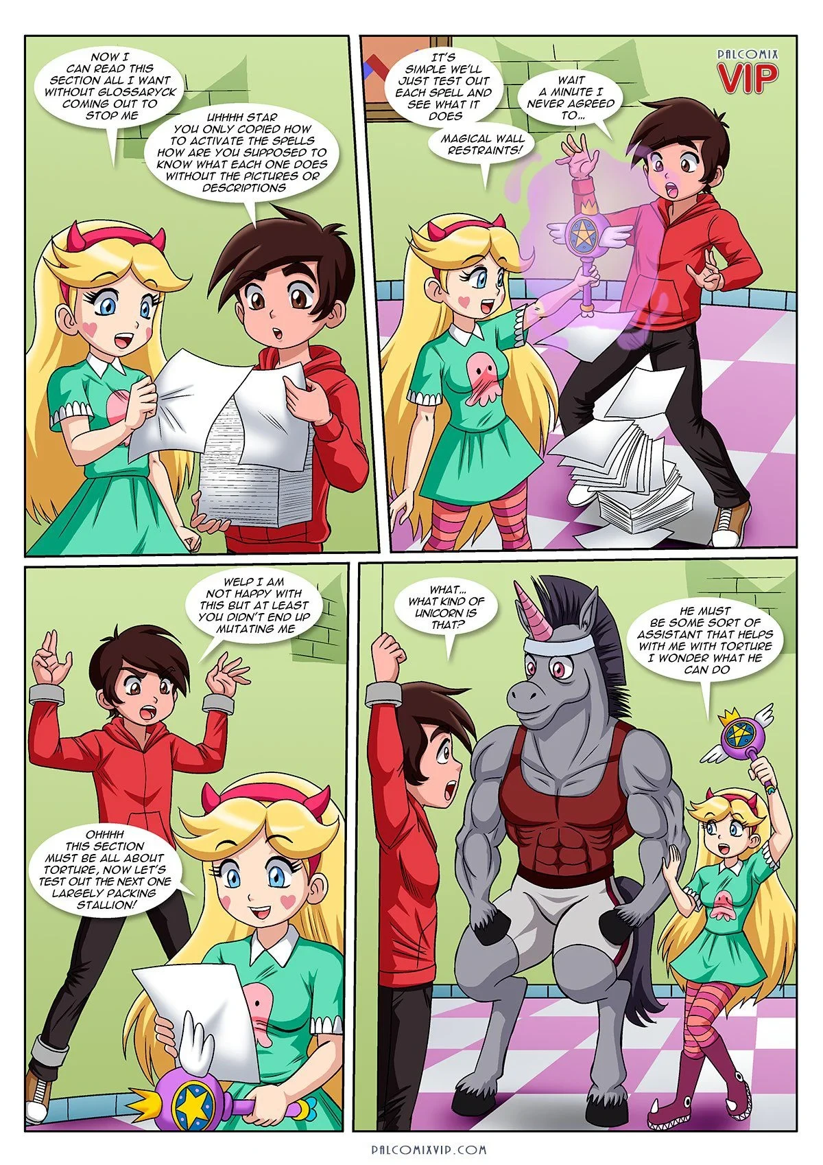 Star’s Magical Kamasutra (Star VS. The Forces Of Evil) [Palcomix] - 1 . Star's Magical Kamasutra - (Star VS. The Forces Of Evil) [Palcomix] - Page 4