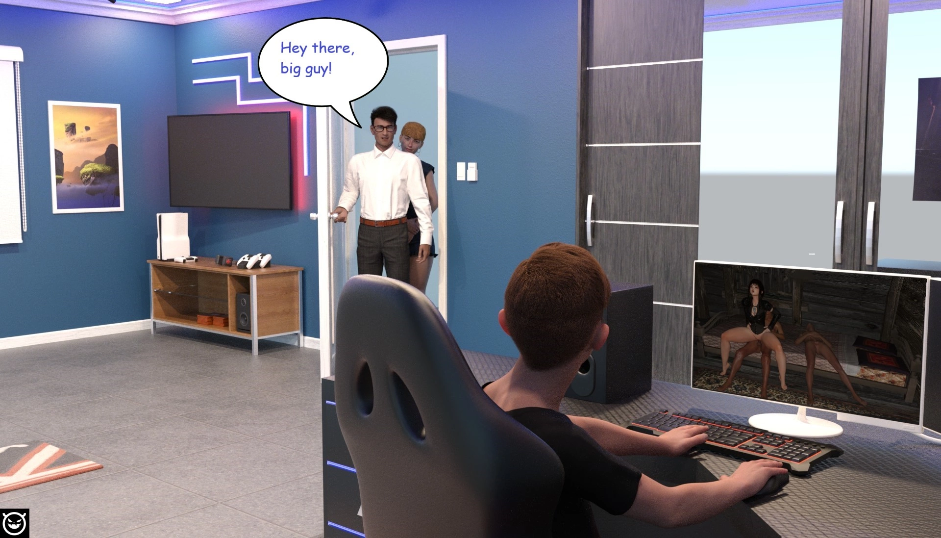 The Visit [Rogy3d] - The Visit 4 - Page 12