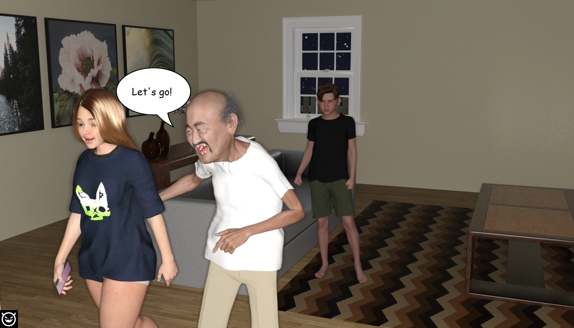 The Visit [Rogy3d] - The Visit 4 - Page 54