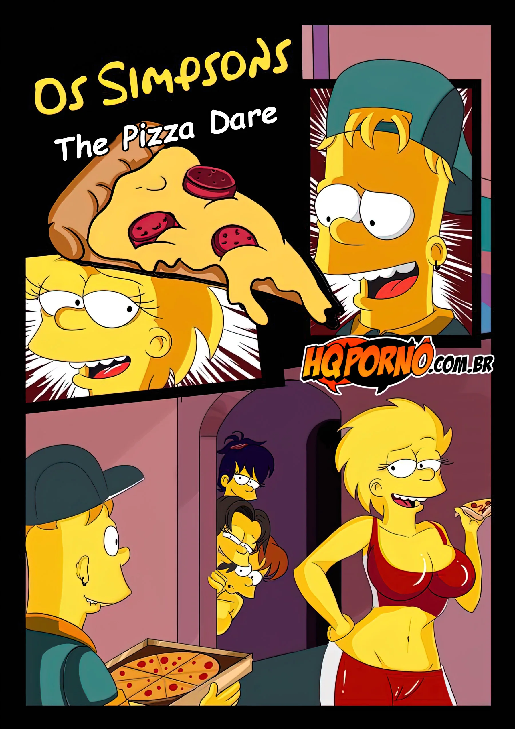 OS Simpsons (The Simpsons) - 2 . OS Simpsons - The Pizza Dare - Chapter 2 - Page 1