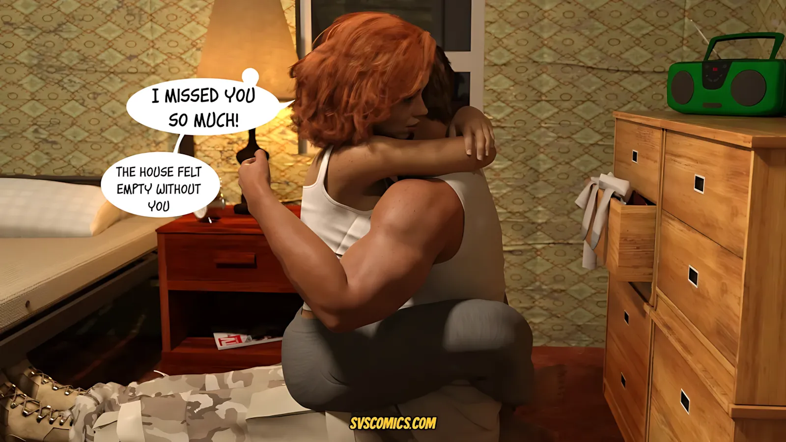 Redhead Family Taboo [Moonbox] - 1. Redhead Family Taboo - Chapter 1 - Page 8