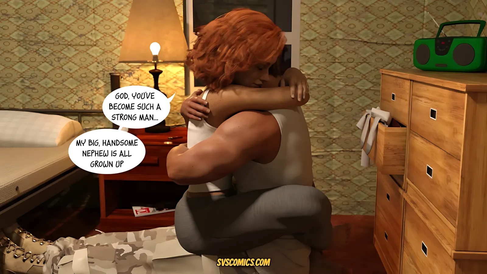 Redhead Family Taboo [Moonbox] - 1. Redhead Family Taboo - Chapter 1 - Page 9