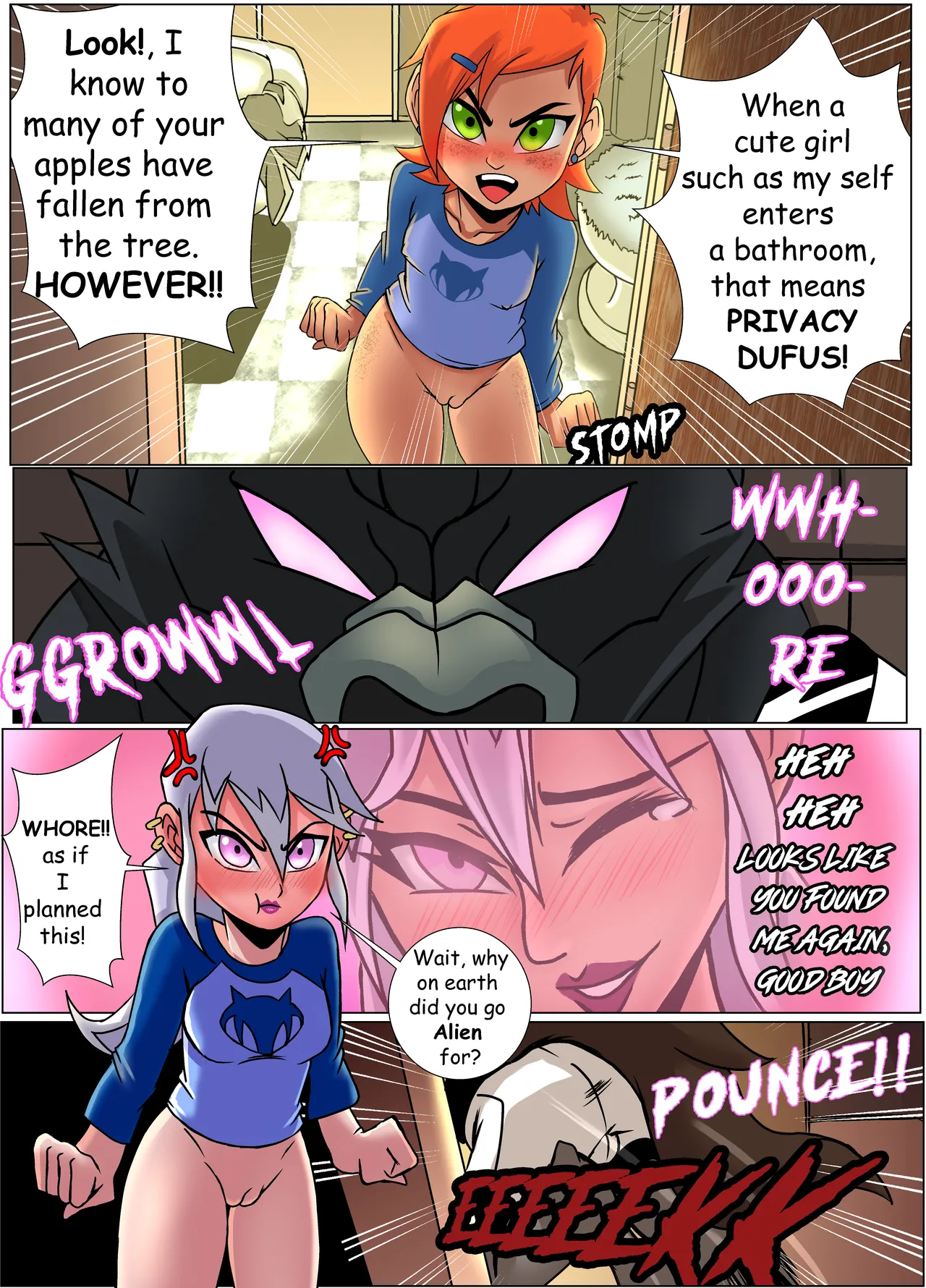 Gwen’s Break (Ben 10) - Gwen's Break [Darkfang100] - Page 35
