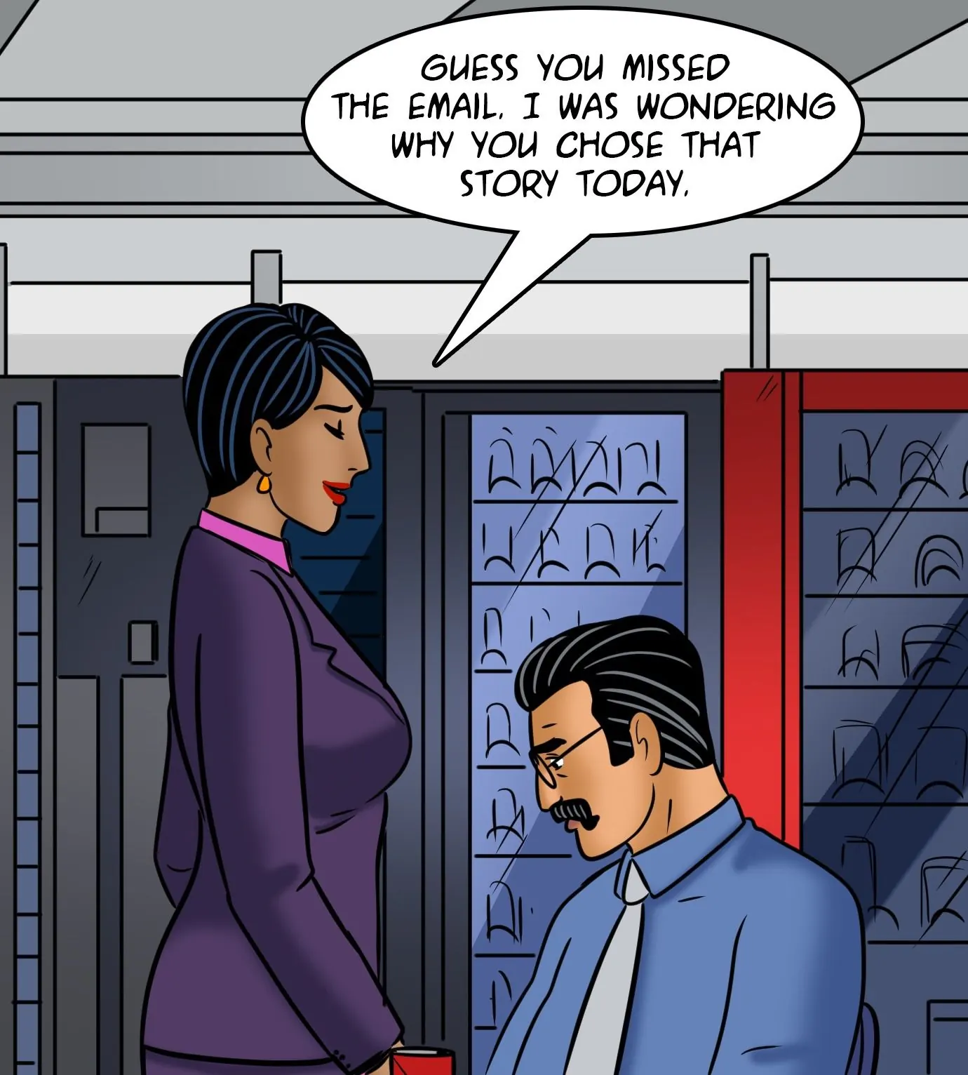 Velamma All Episodes Comics - 109 . Velamma - Episode 109 - Company Picnic - Page 35