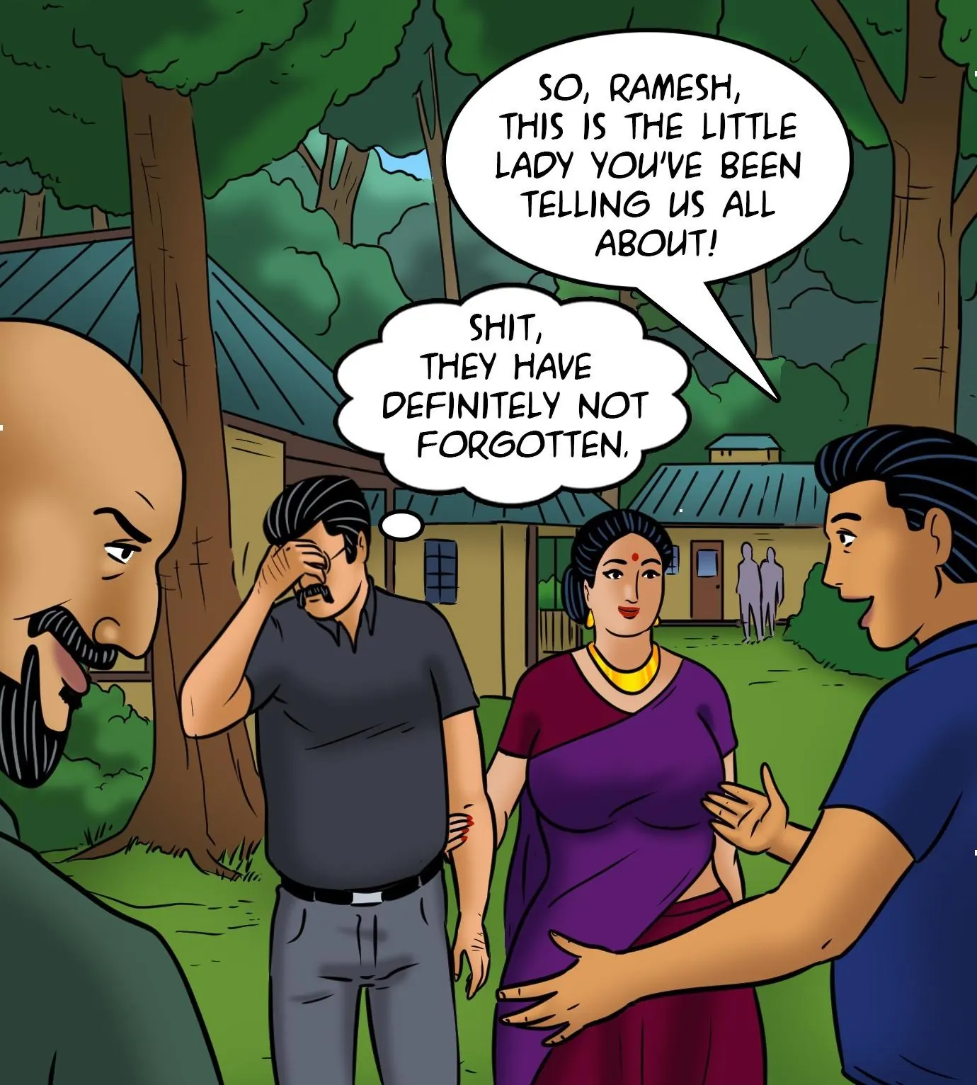 Velamma All Episodes Comics - 109 . Velamma - Episode 109 - Company Picnic - Page 38